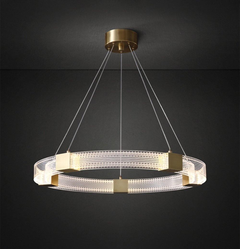 Parallel Ring LED Chandelier - Blowlighting