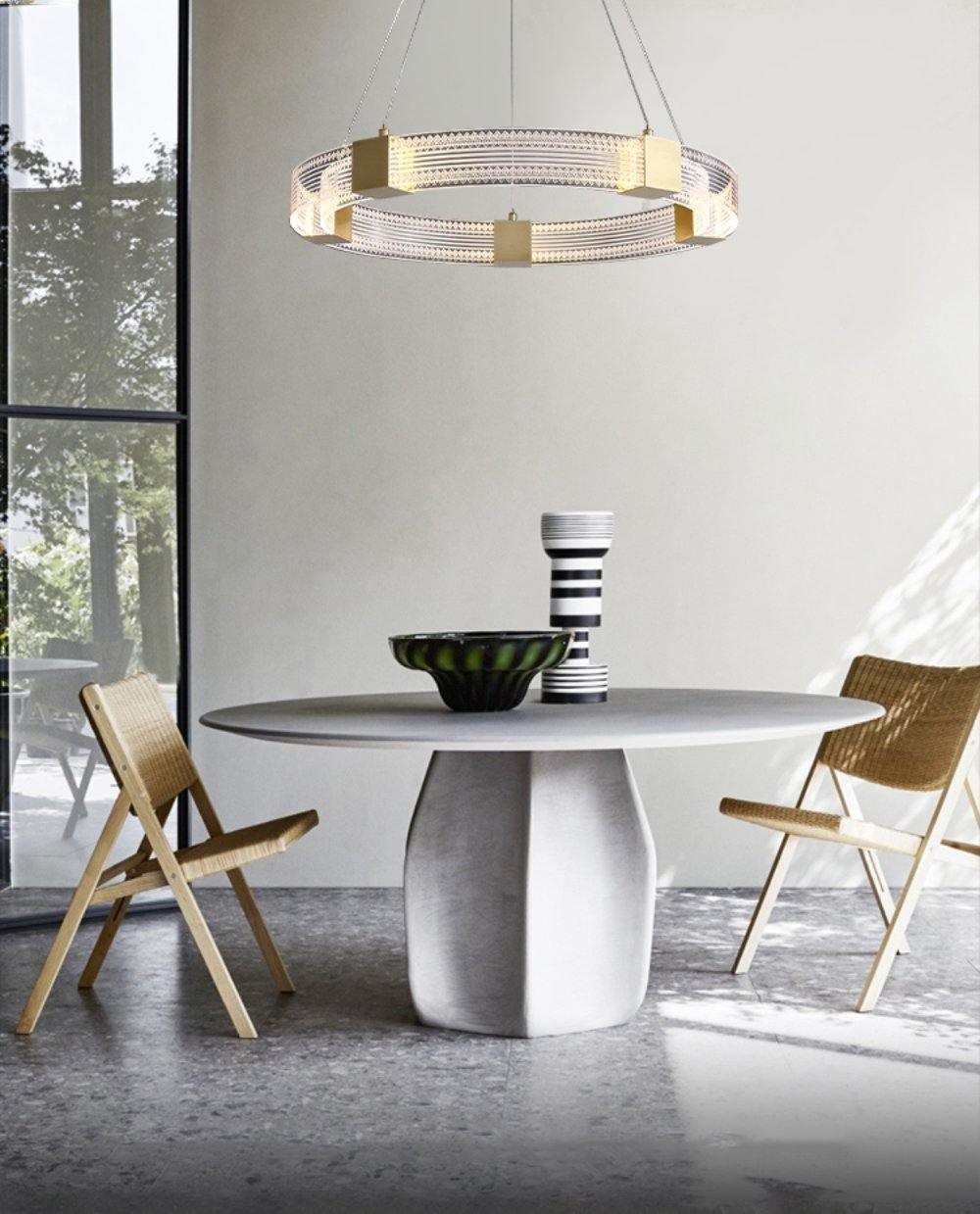 Parallel Ring LED Chandelier - Blowlighting
