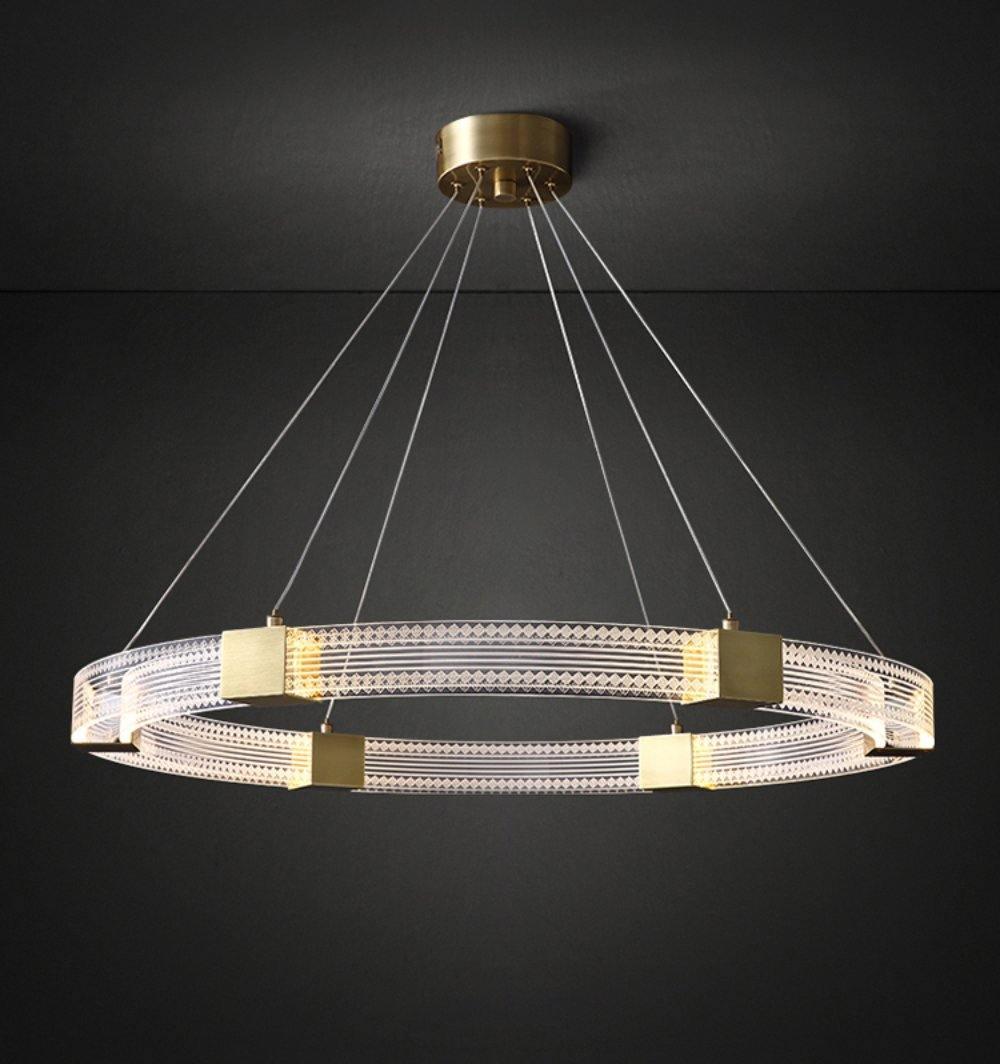 Parallel Ring LED Chandelier - Blowlighting