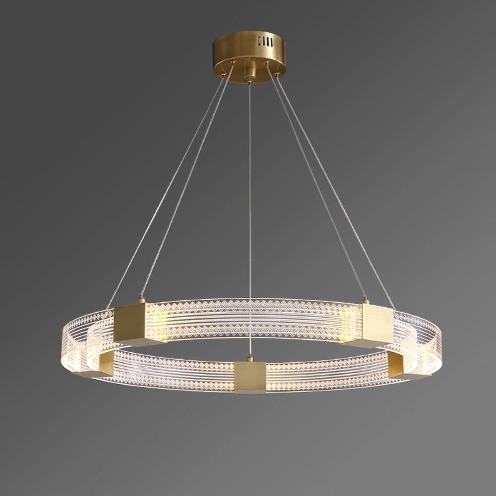 Parallel Ring LED Chandelier - Blowlighting
