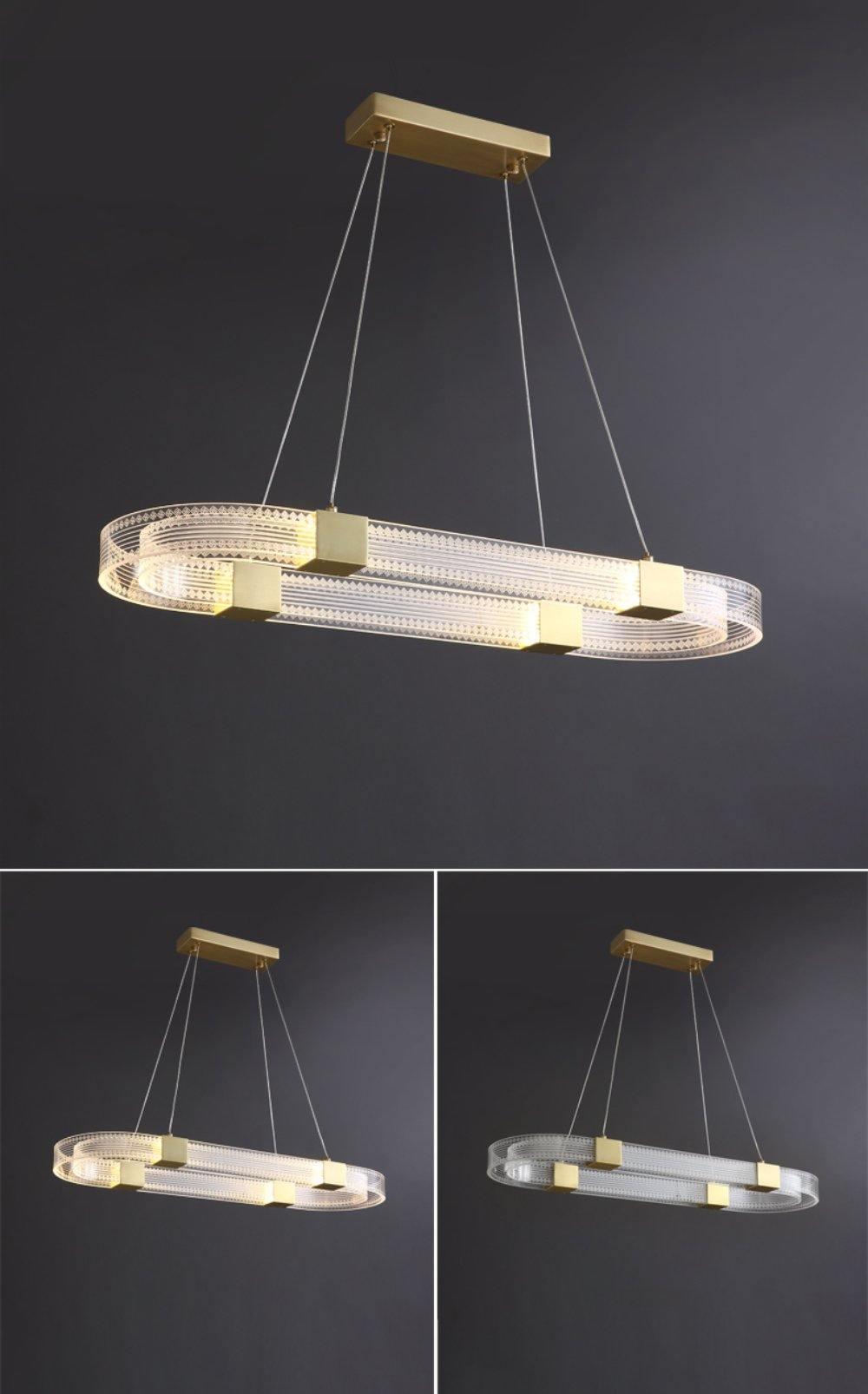 Parallel Ring LED Chandelier - Blowlighting