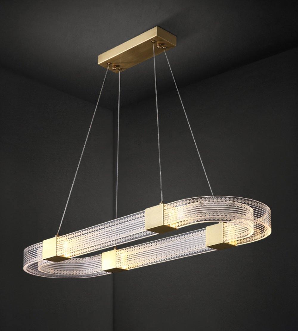 Parallel Ring LED Chandelier - Blowlighting