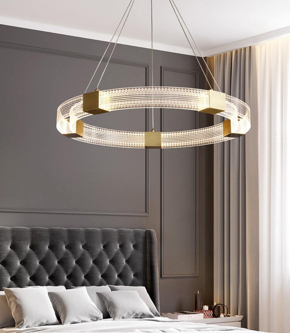 Parallel Ring LED Chandelier - Blowlighting