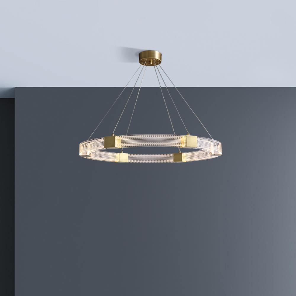 Parallel Ring LED Chandelier - Blowlighting