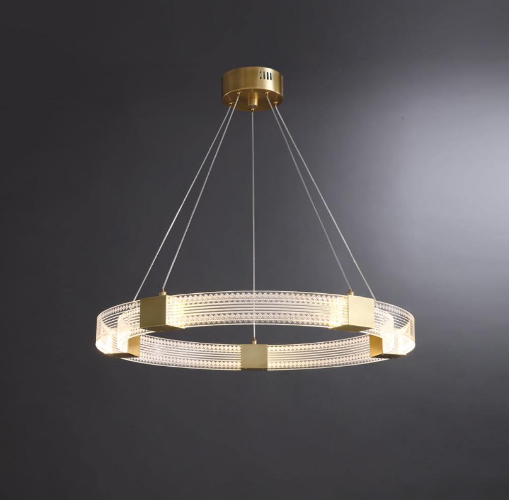 Parallel Ring LED Chandelier - Blowlighting
