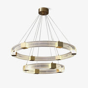 Parallel Ring LED Chandelier - Blowlighting