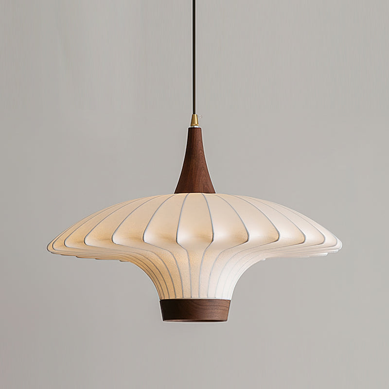 Parasol Wabi-Sabi Fabric Pendant Light