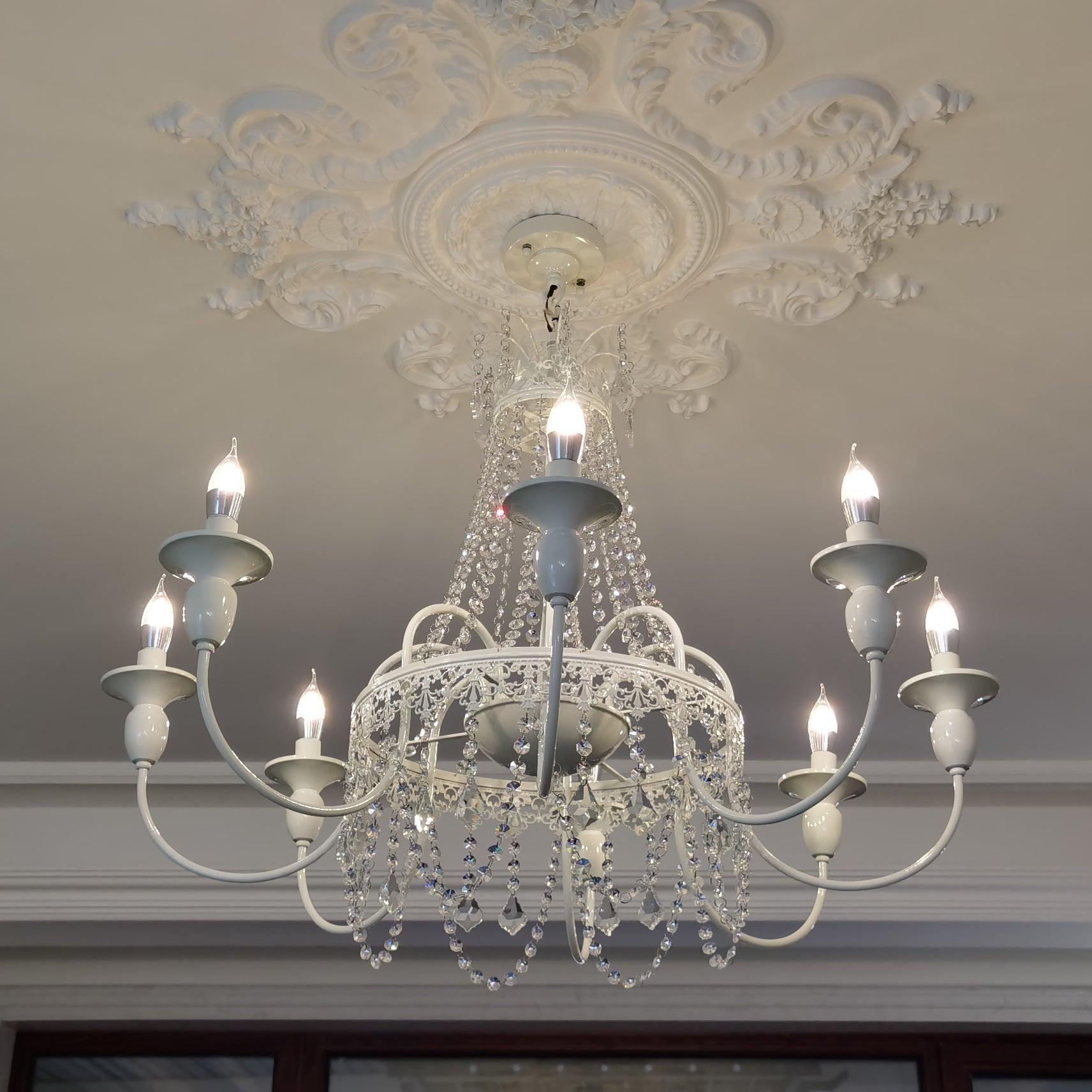 Pavia Chandelier - Blowlighting