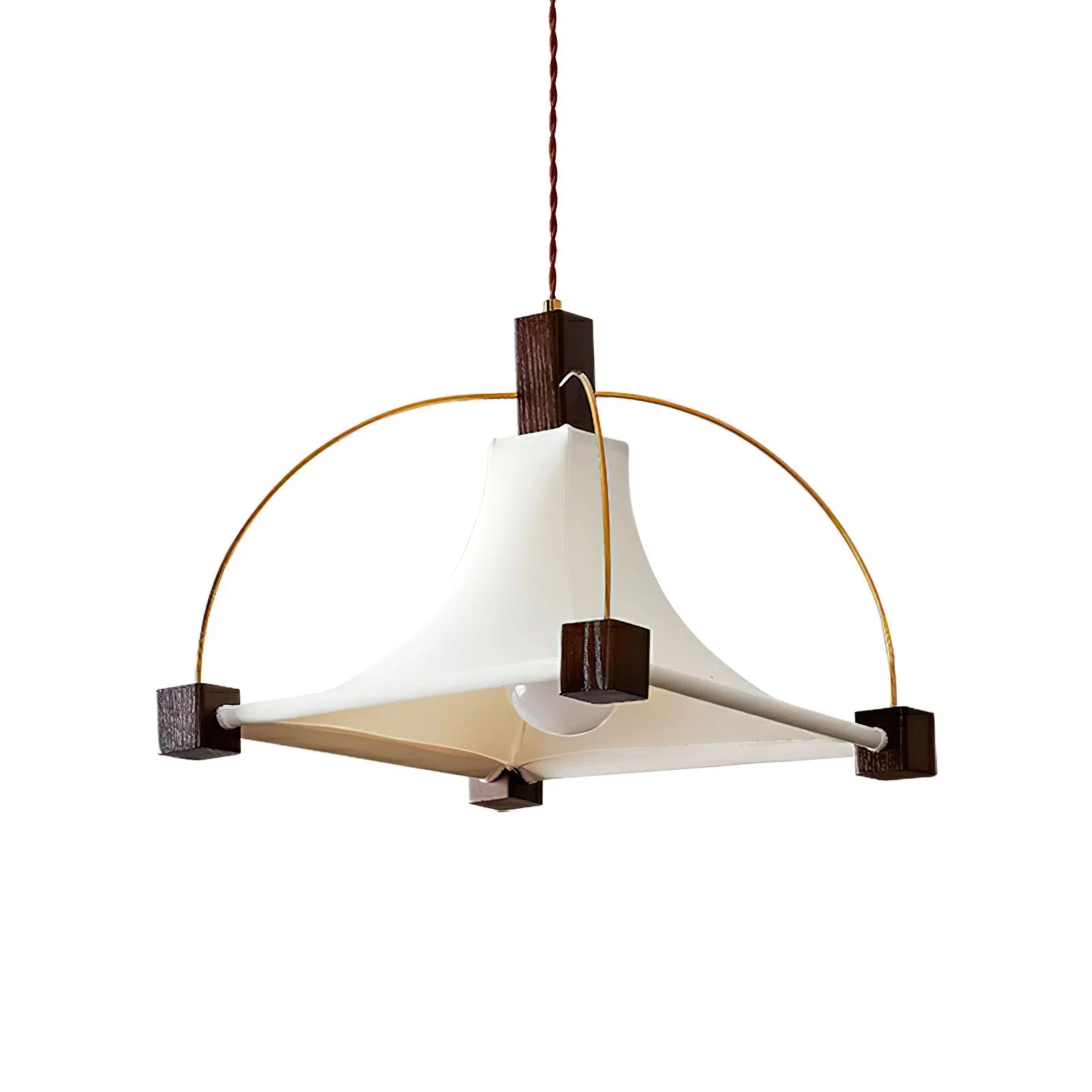 Hood Modern Fabric Pendant Light