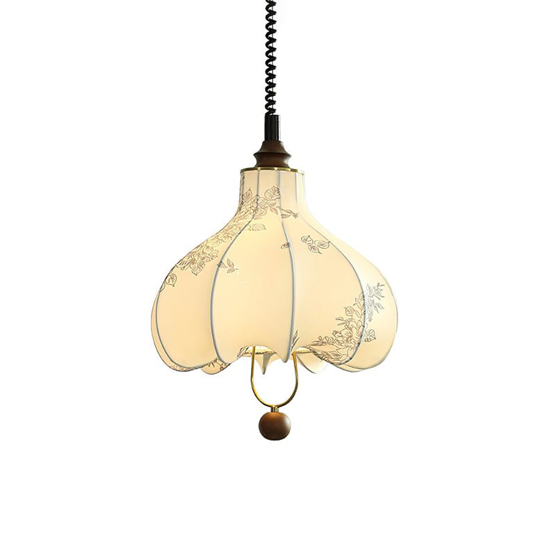 Pear Fabric Pendant Lamp - Blowlighting