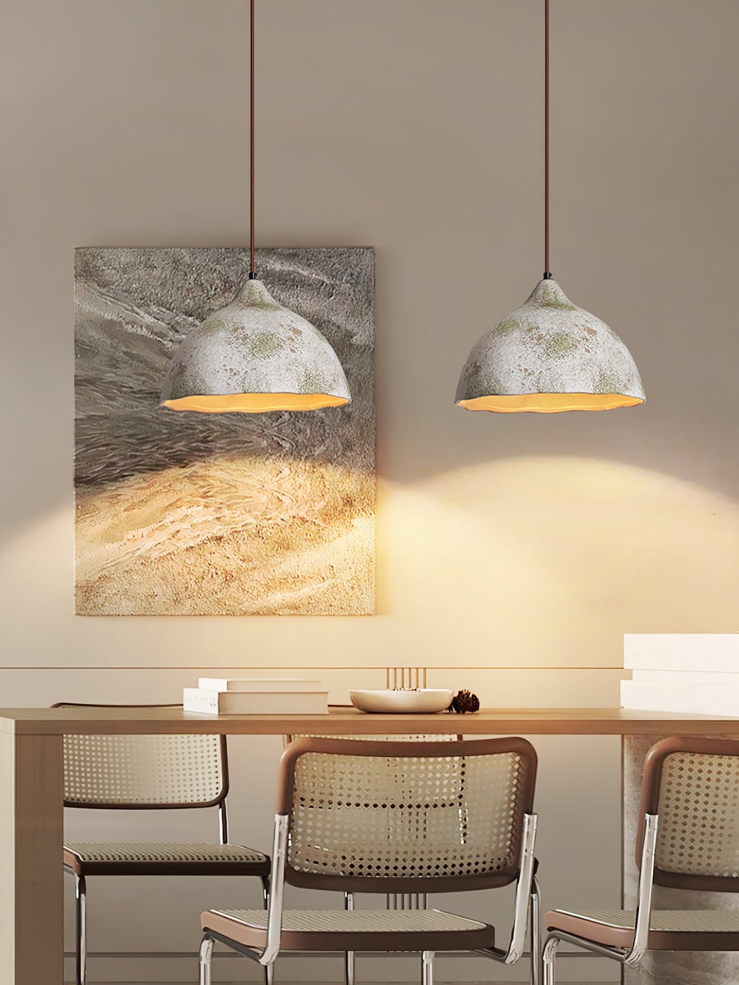 Moss Minimalist Wood Pendant Light - Blowlighting