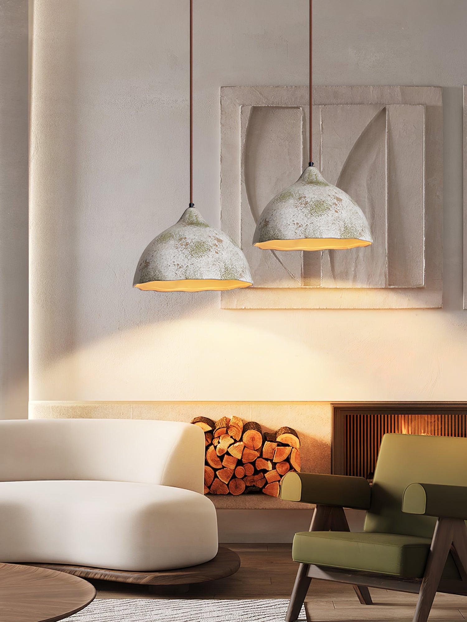 Moss Minimalist Wood Pendant Light - Blowlighting