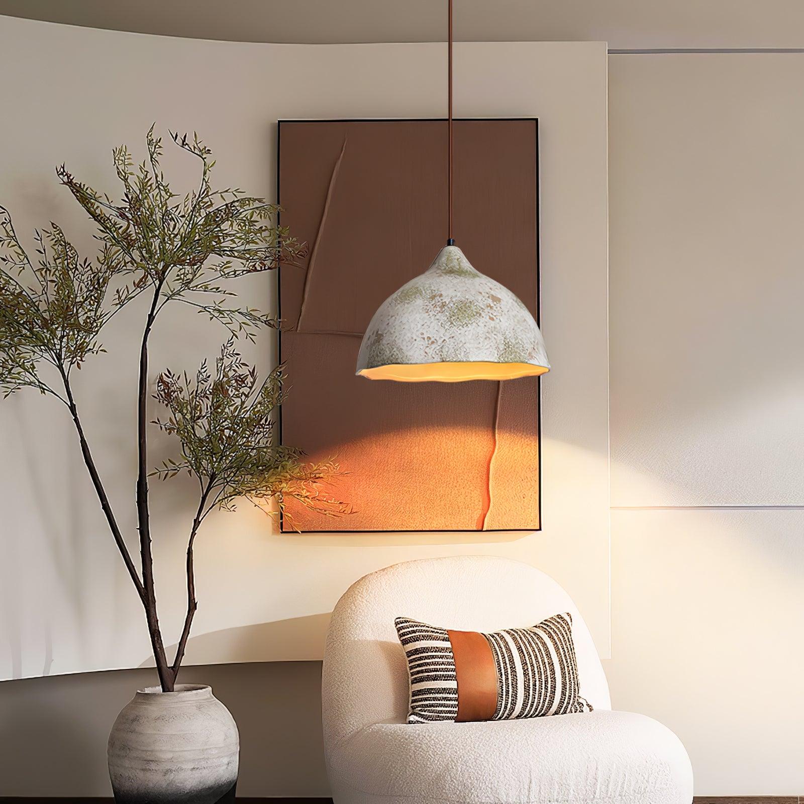 Moss Minimalist Wood Pendant Light - Blowlighting
