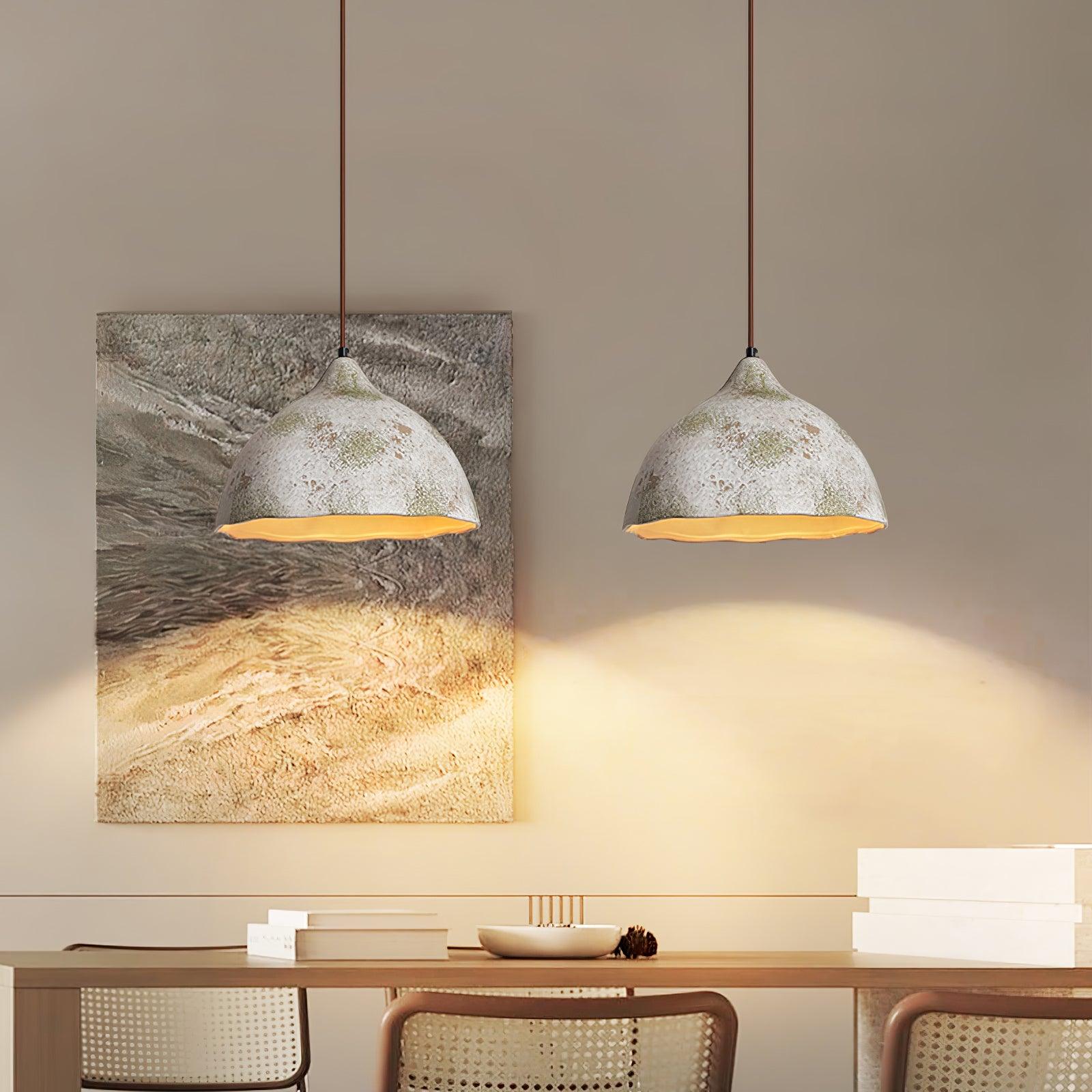 Moss Minimalist Wood Pendant Light - Blowlighting