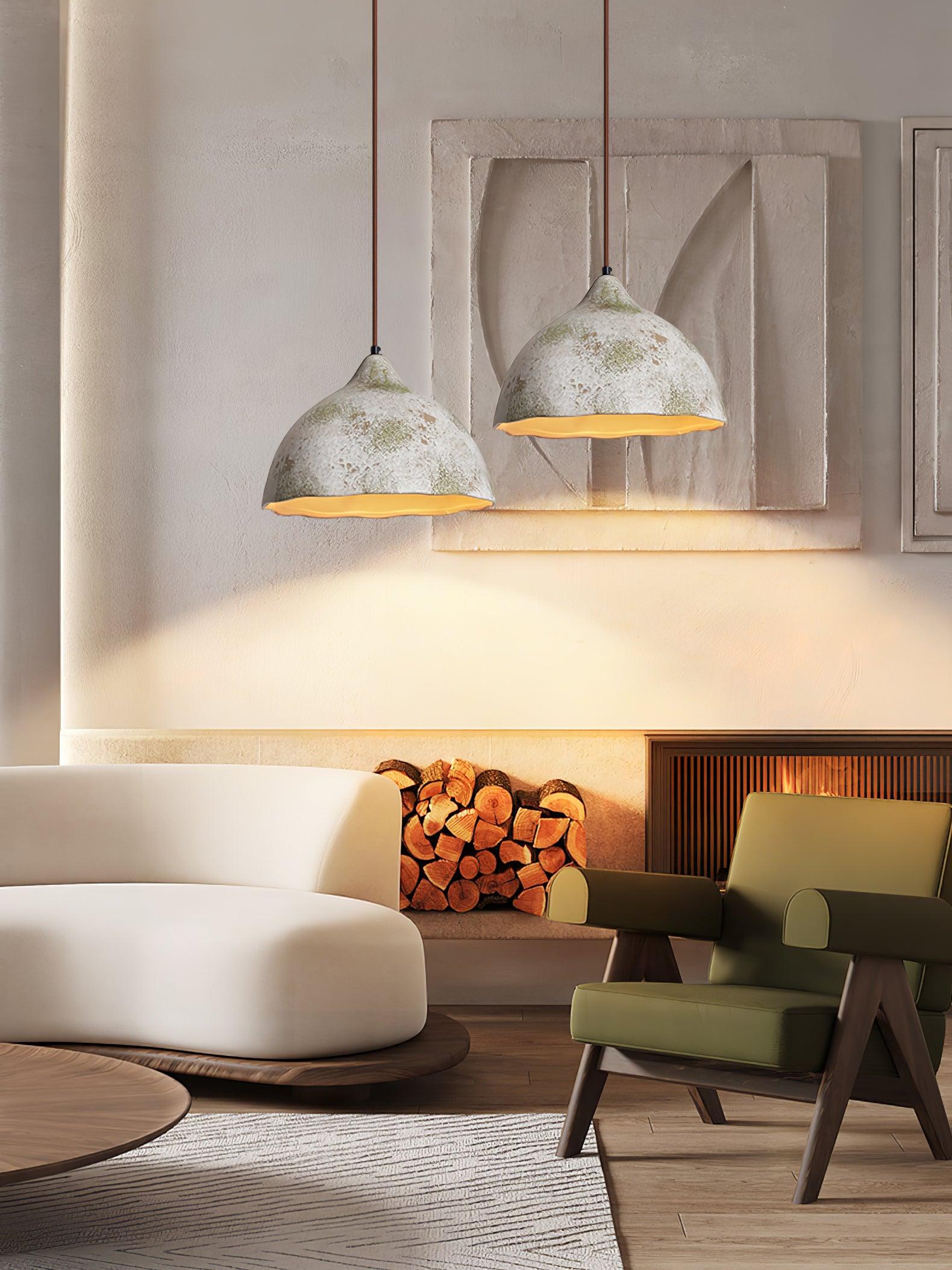 Moss Minimalist Wood Pendant Light - Blowlighting
