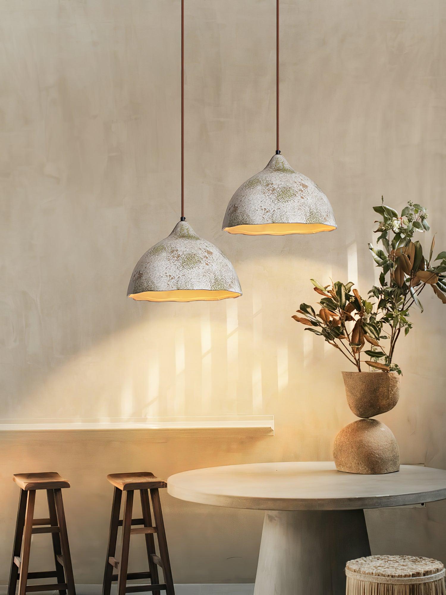 Moss Minimalist Wood Pendant Light - Blowlighting