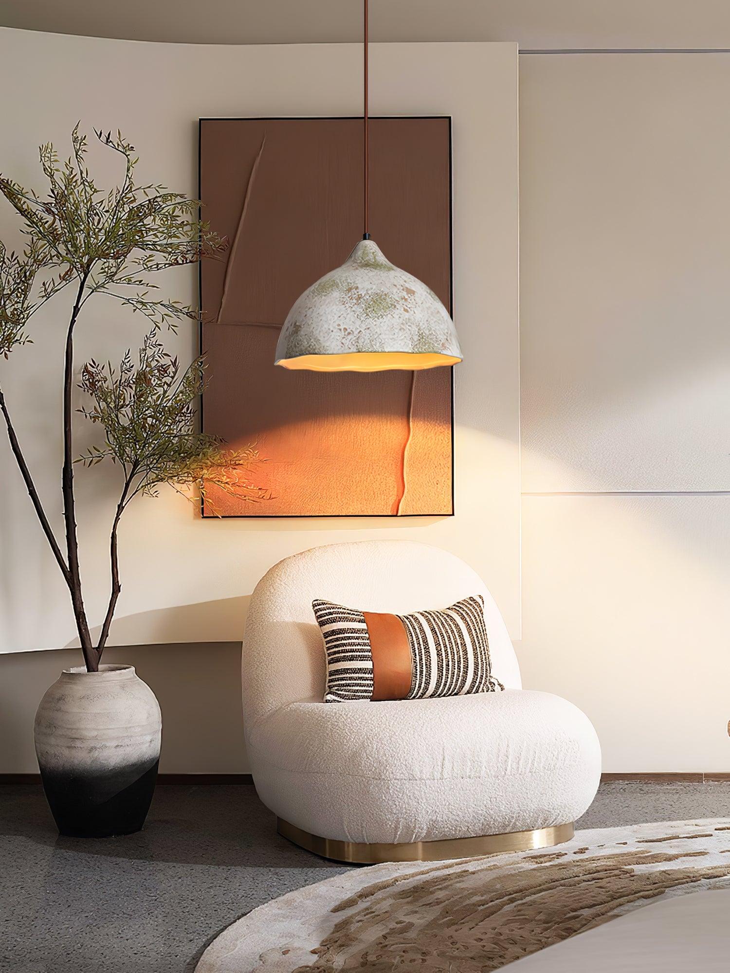 Moss Minimalist Wood Pendant Light - Blowlighting