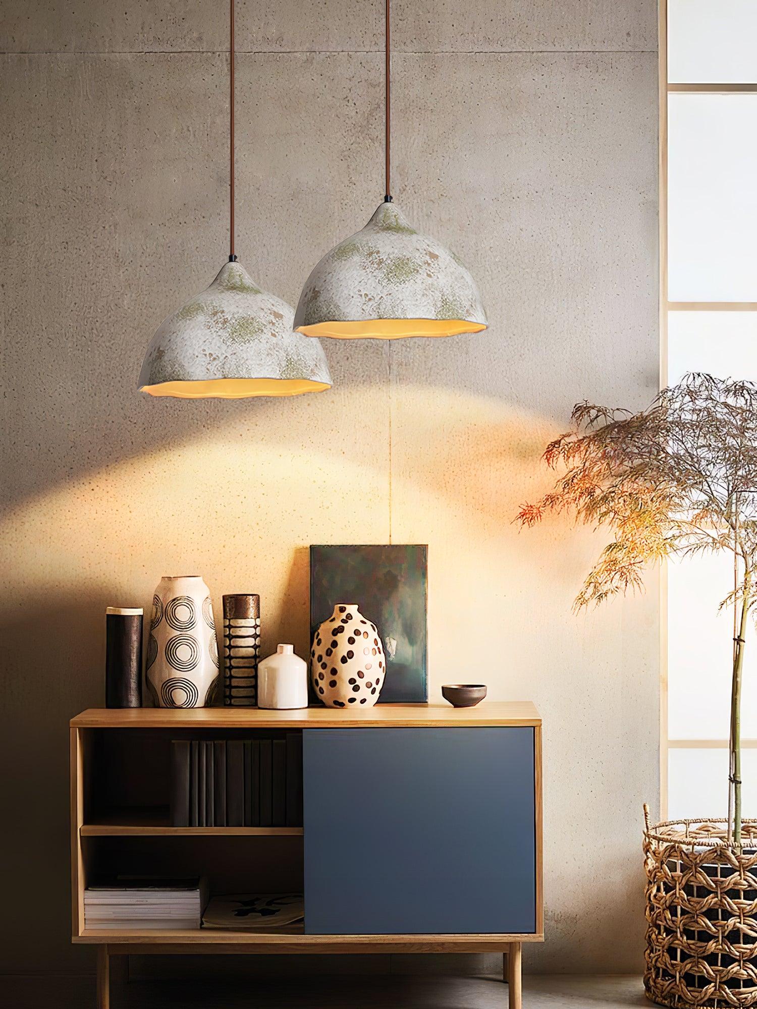 Moss Minimalist Wood Pendant Light - Blowlighting