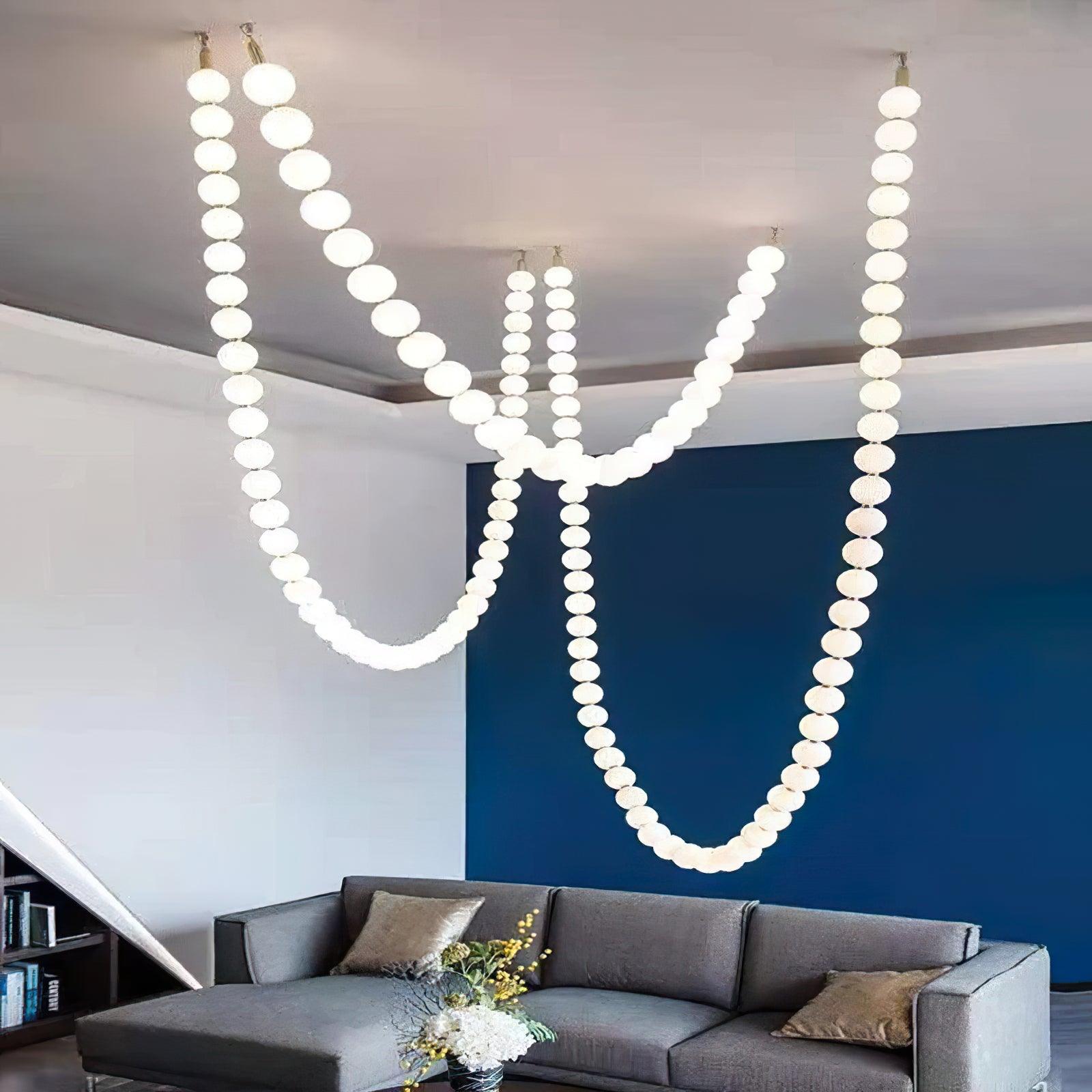 Zalvarin Brass Sputnik Chandelier - Blowlighting