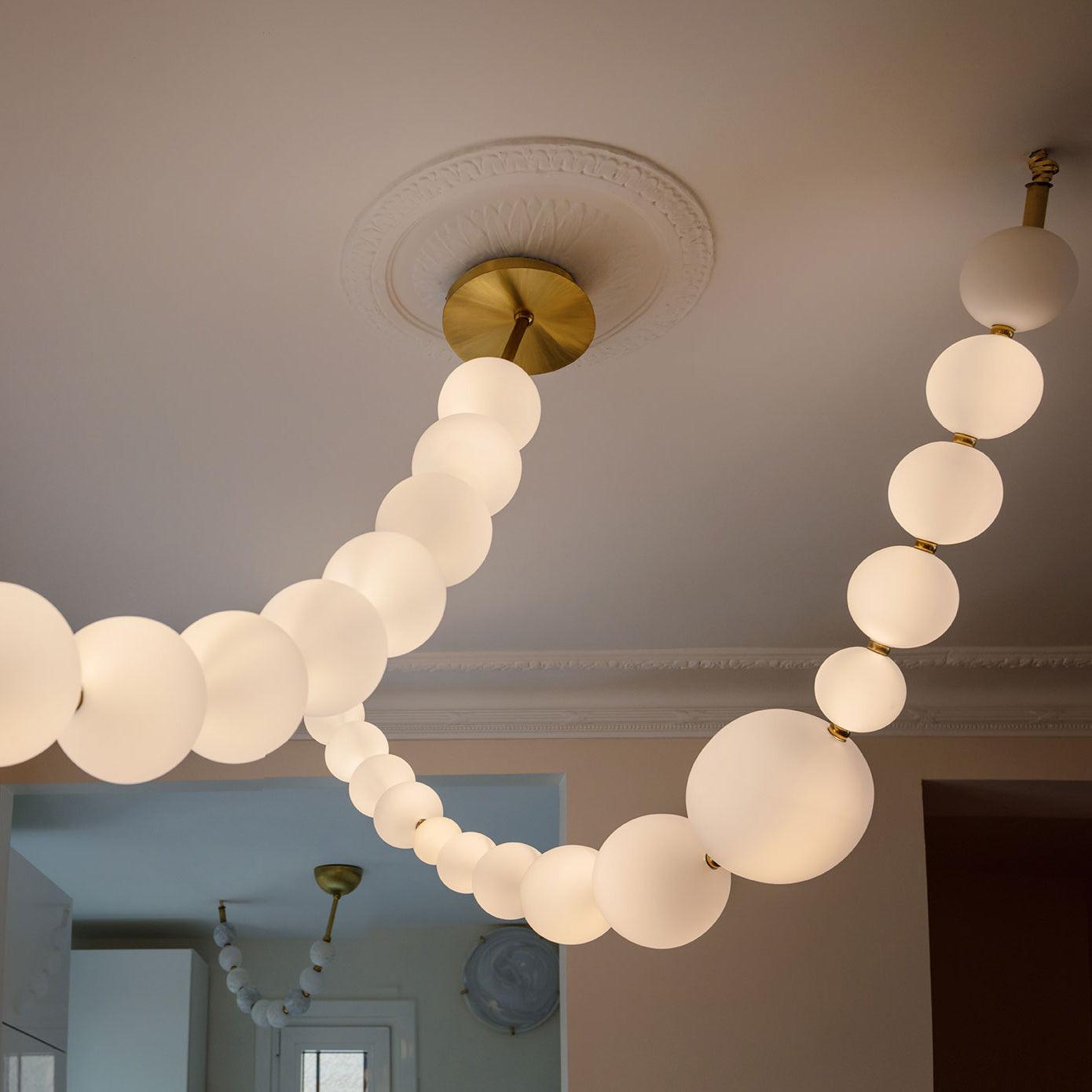 Zalvarin Brass Sputnik Chandelier - Blowlighting