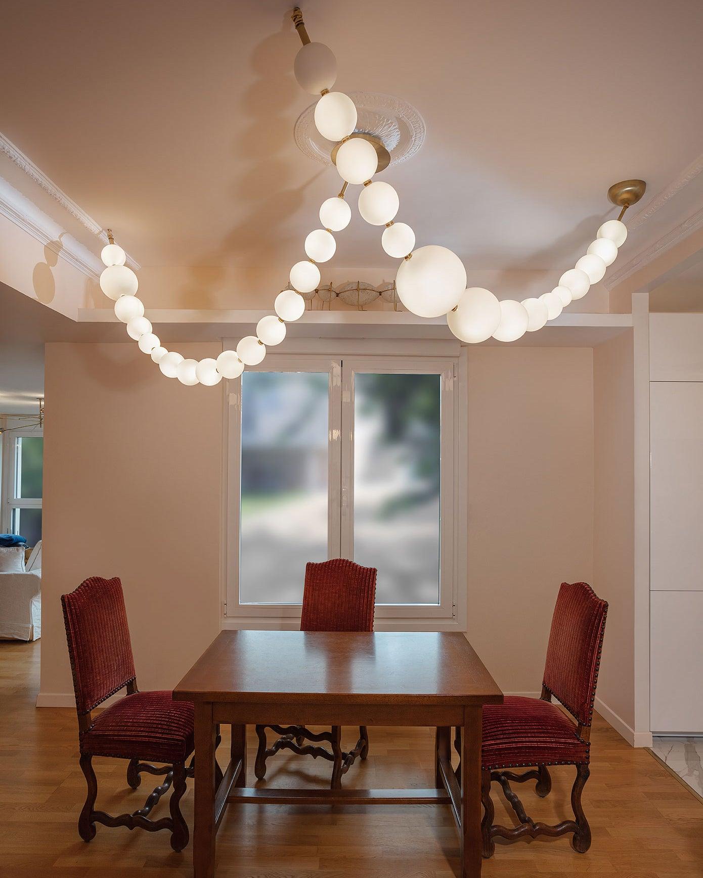 Zalvarin Brass Sputnik Chandelier - Blowlighting