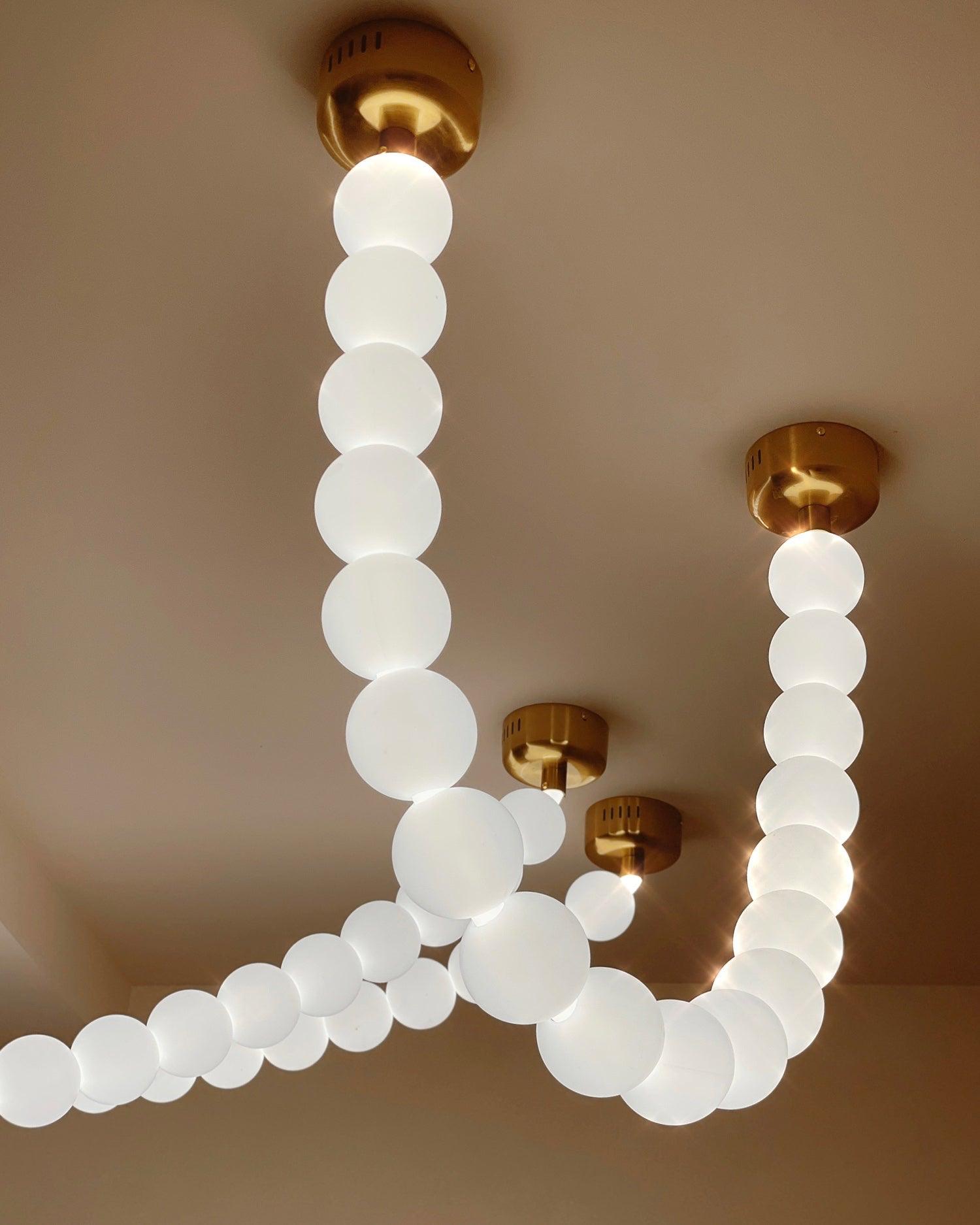 Zalvarin Brass Sputnik Chandelier - Blowlighting