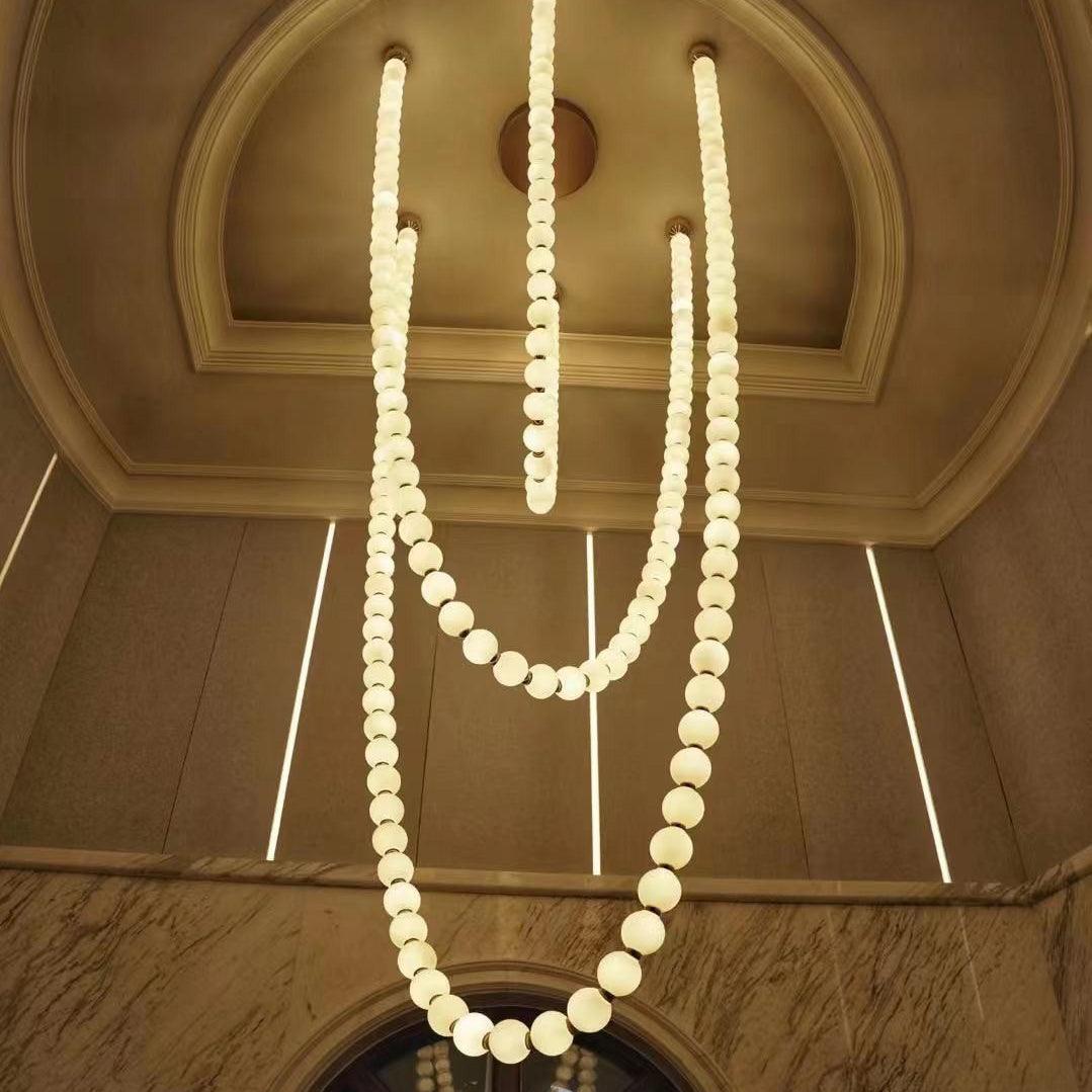 Zalvarin Brass Sputnik Chandelier - Blowlighting