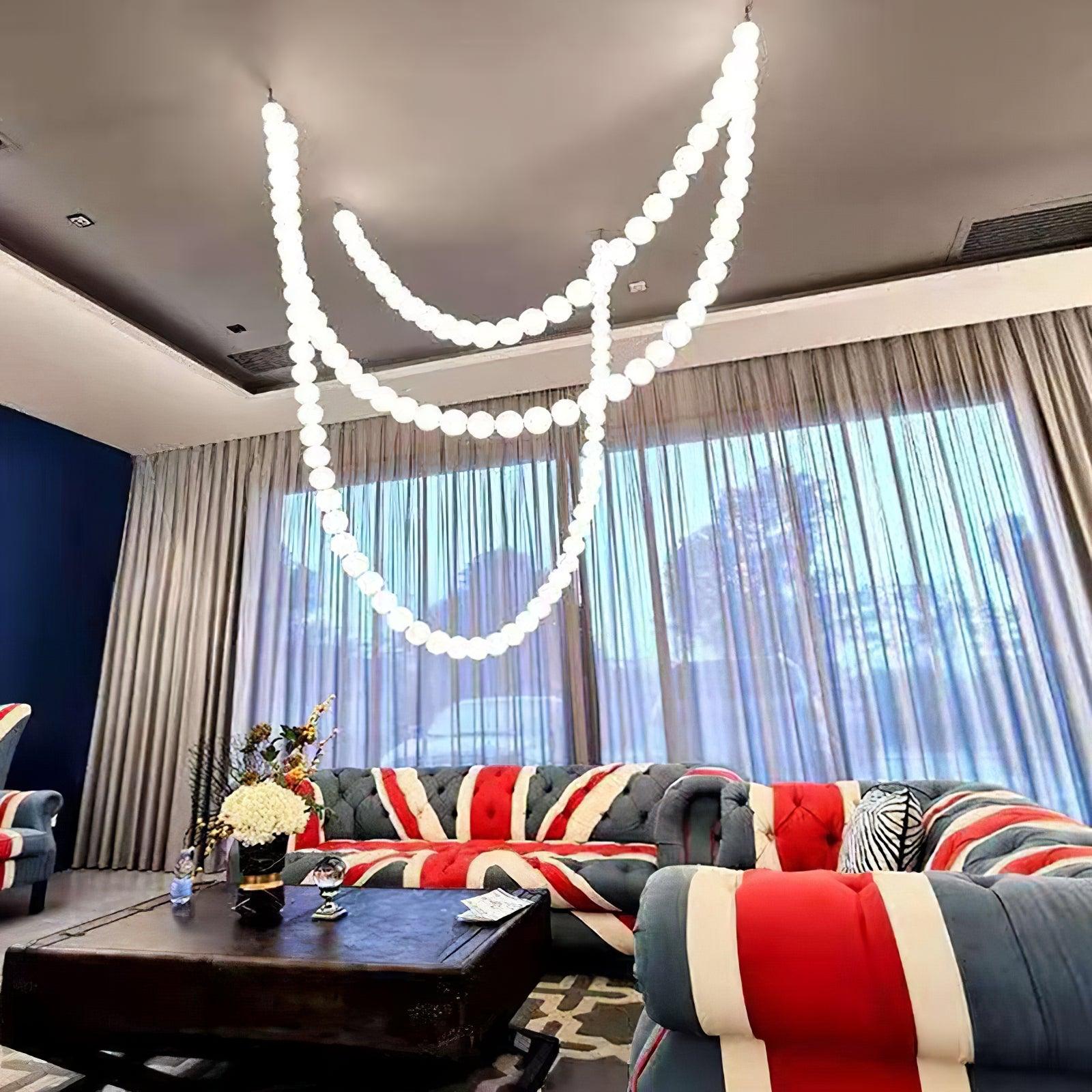 Zalvarin Brass Sputnik Chandelier - Blowlighting
