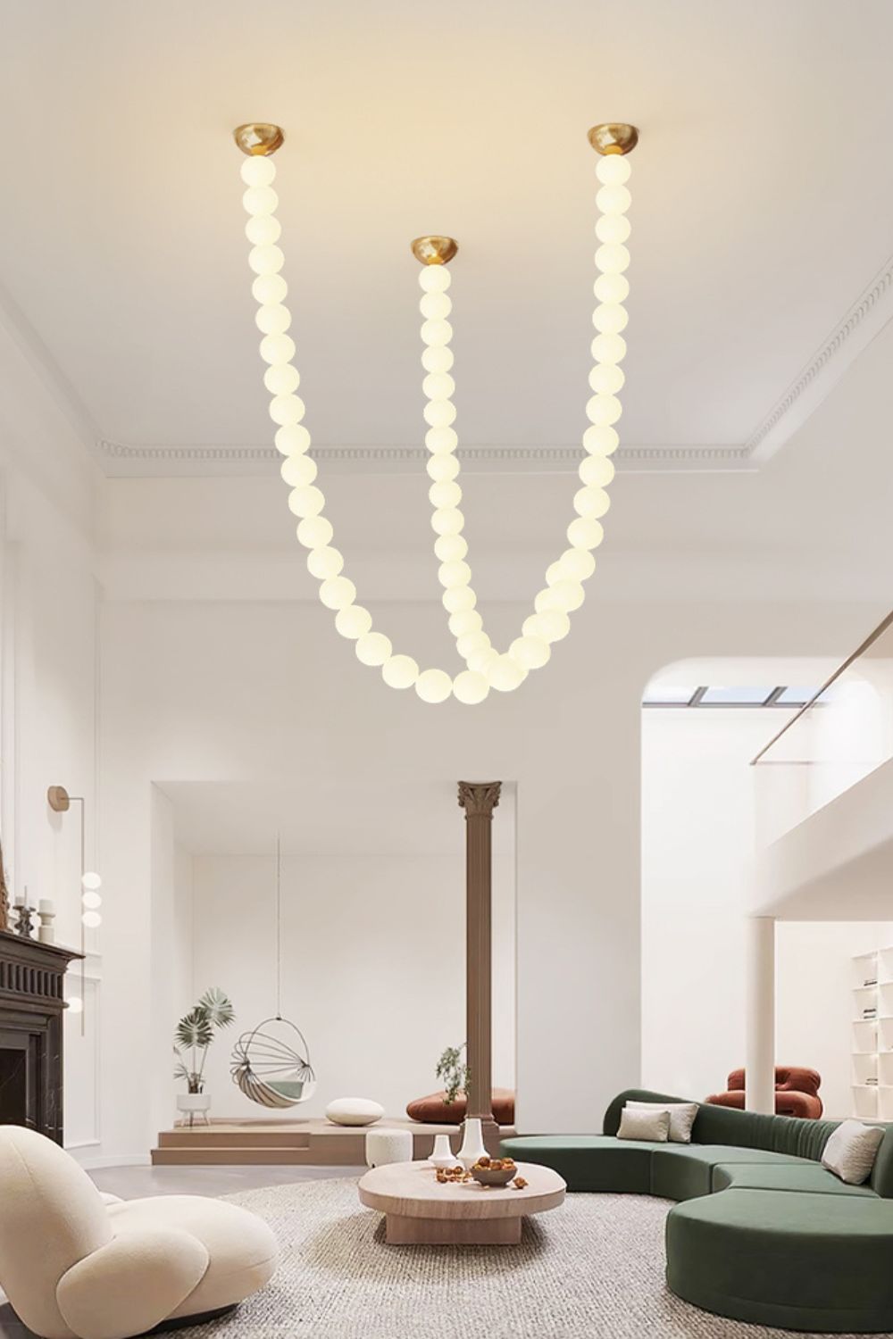 Zalvarin Brass Sputnik Chandelier - Blowlighting