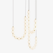 Pearl Modernl Glass Chandelier - Blowlighting