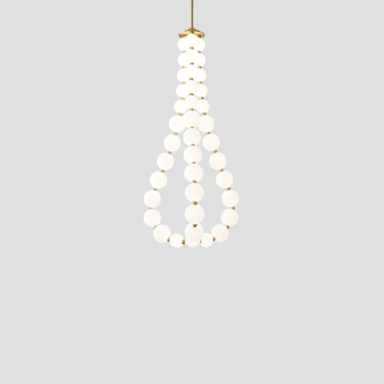 Pearl Modernl Glass Chandelier - Blowlighting