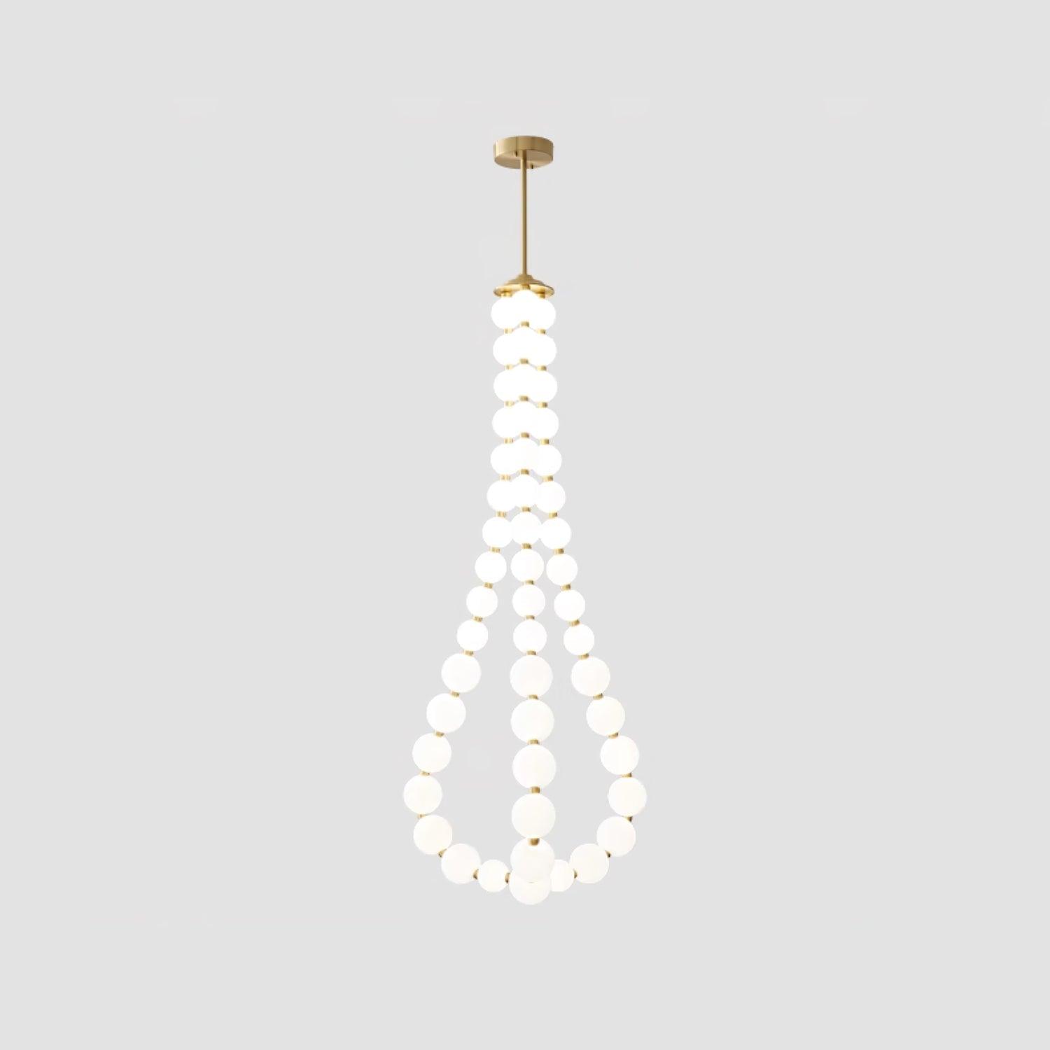 Pearl Modernl Glass Chandelier - Blowlighting