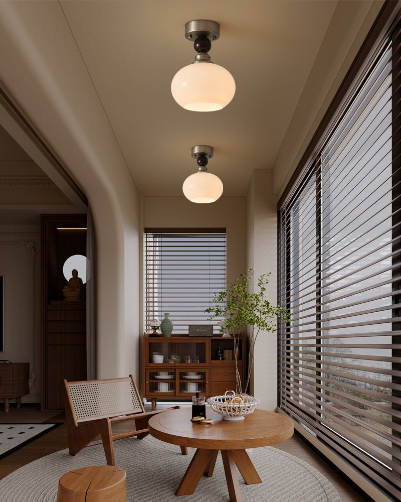 Pearl Sphere Ceiling Lamp - Blowlighting
