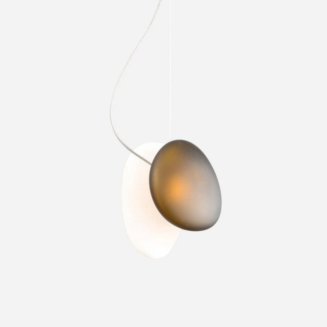 Translucent Frosted Glass Pendant Light - Blowlighting