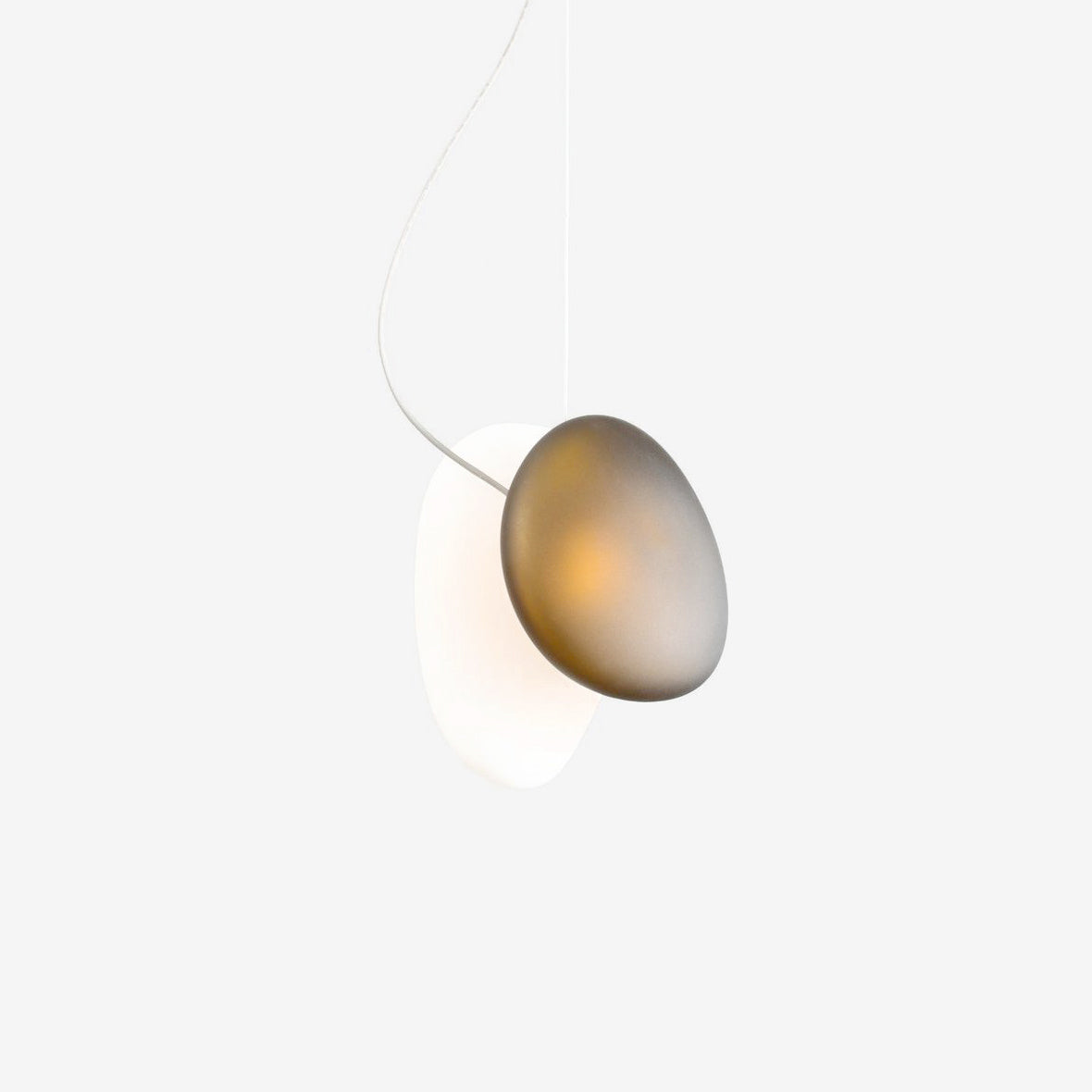 Translucent Frosted Glass Pendant Light - Blowlighting