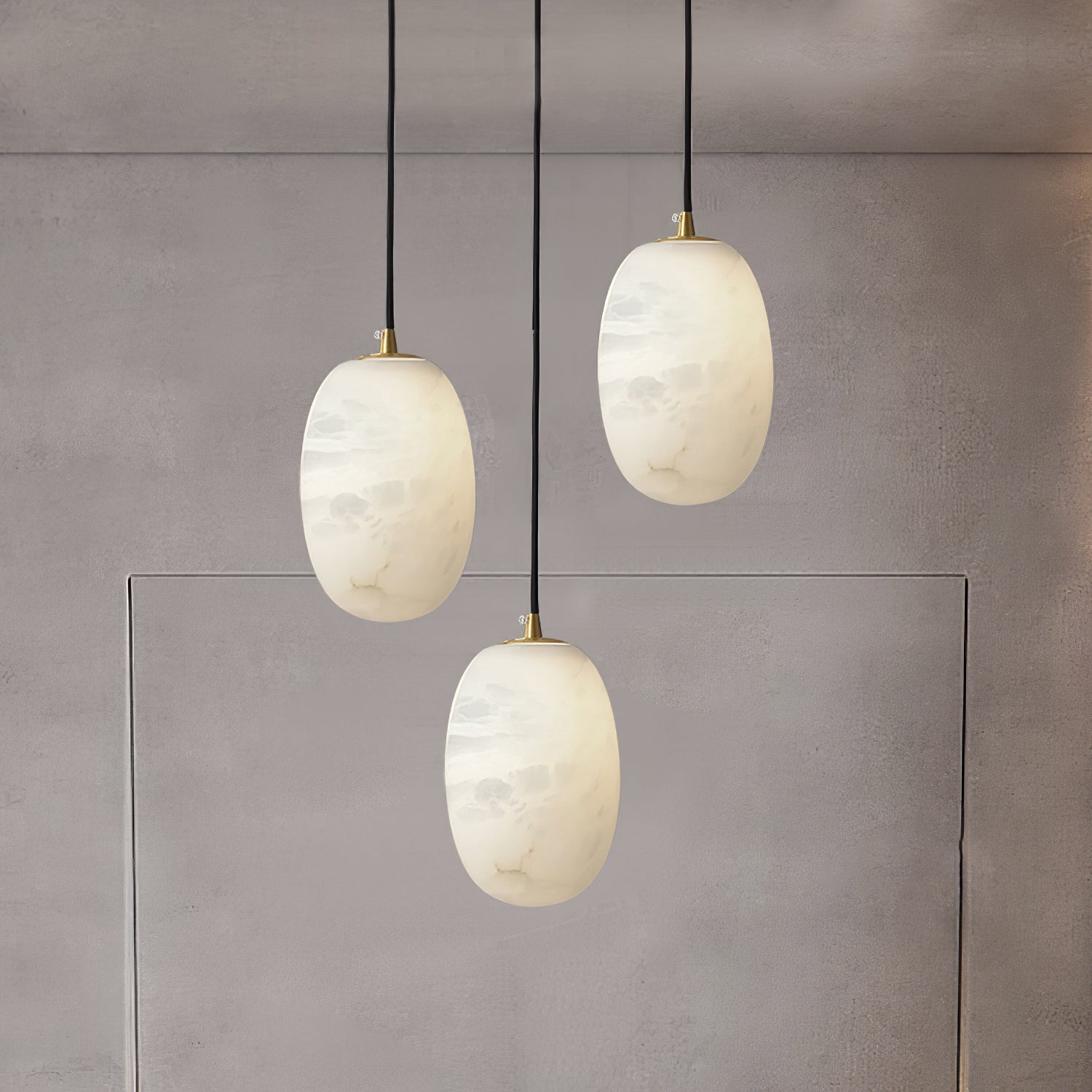 Vevelila Alabaster Pendant Light - Blowlighting