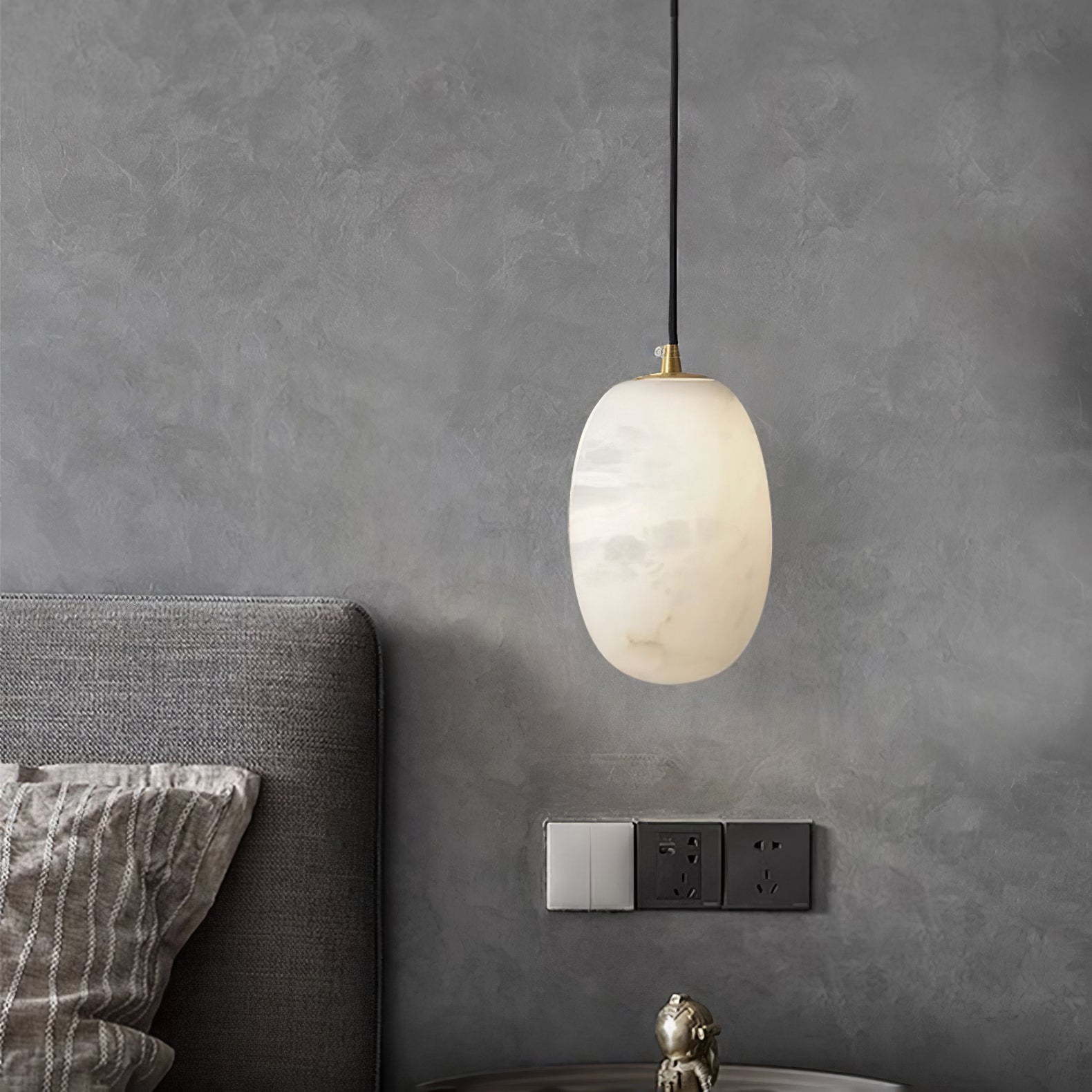 Vevelila Alabaster Pendant Light - Blowlighting
