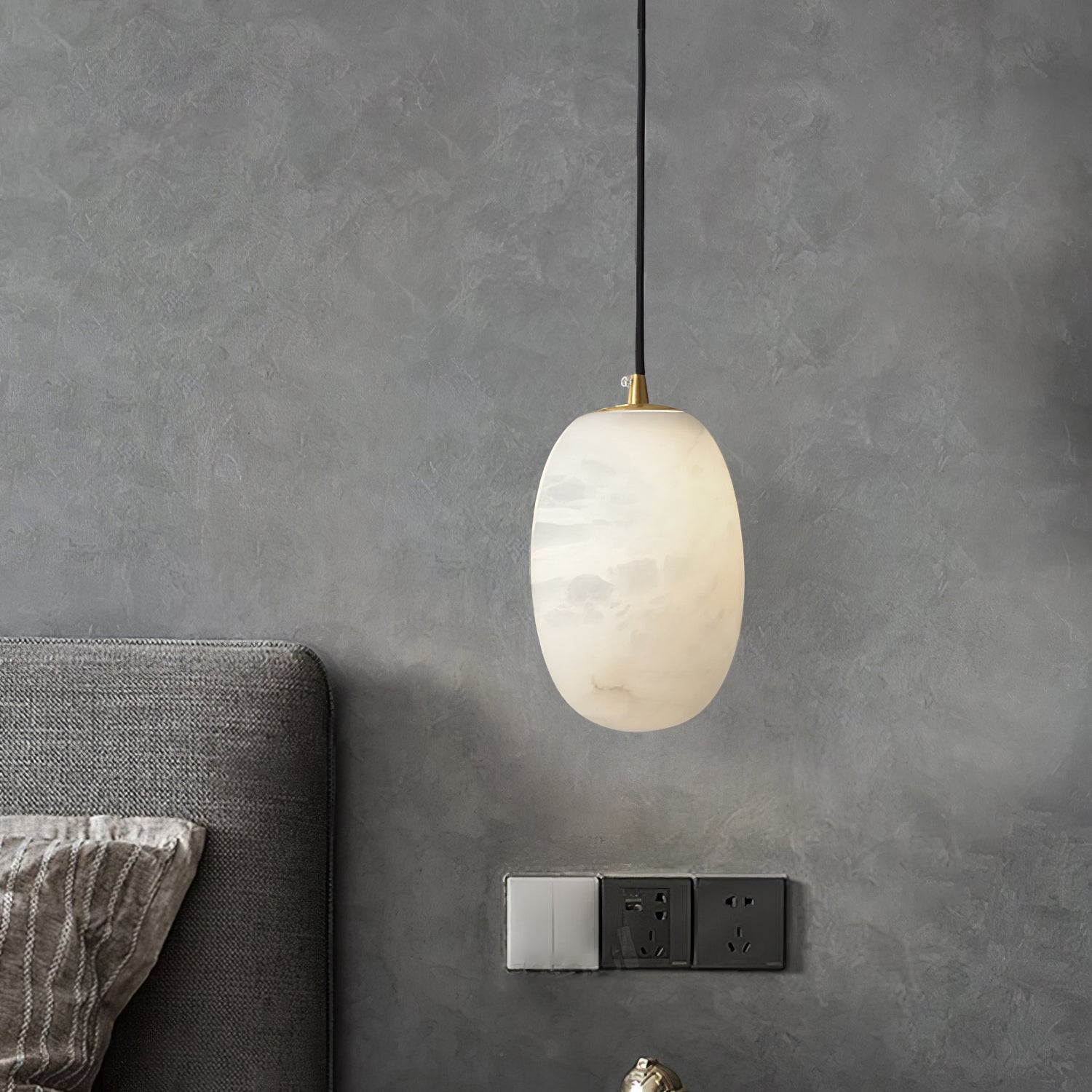 Vevelila Alabaster Pendant Light - Blowlighting