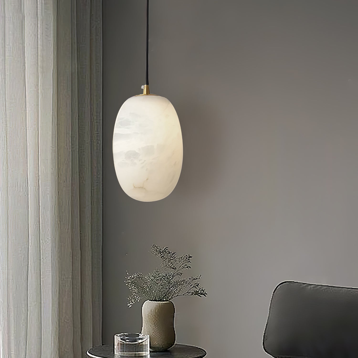 Vevelila Alabaster Pendant Light - Blowlighting