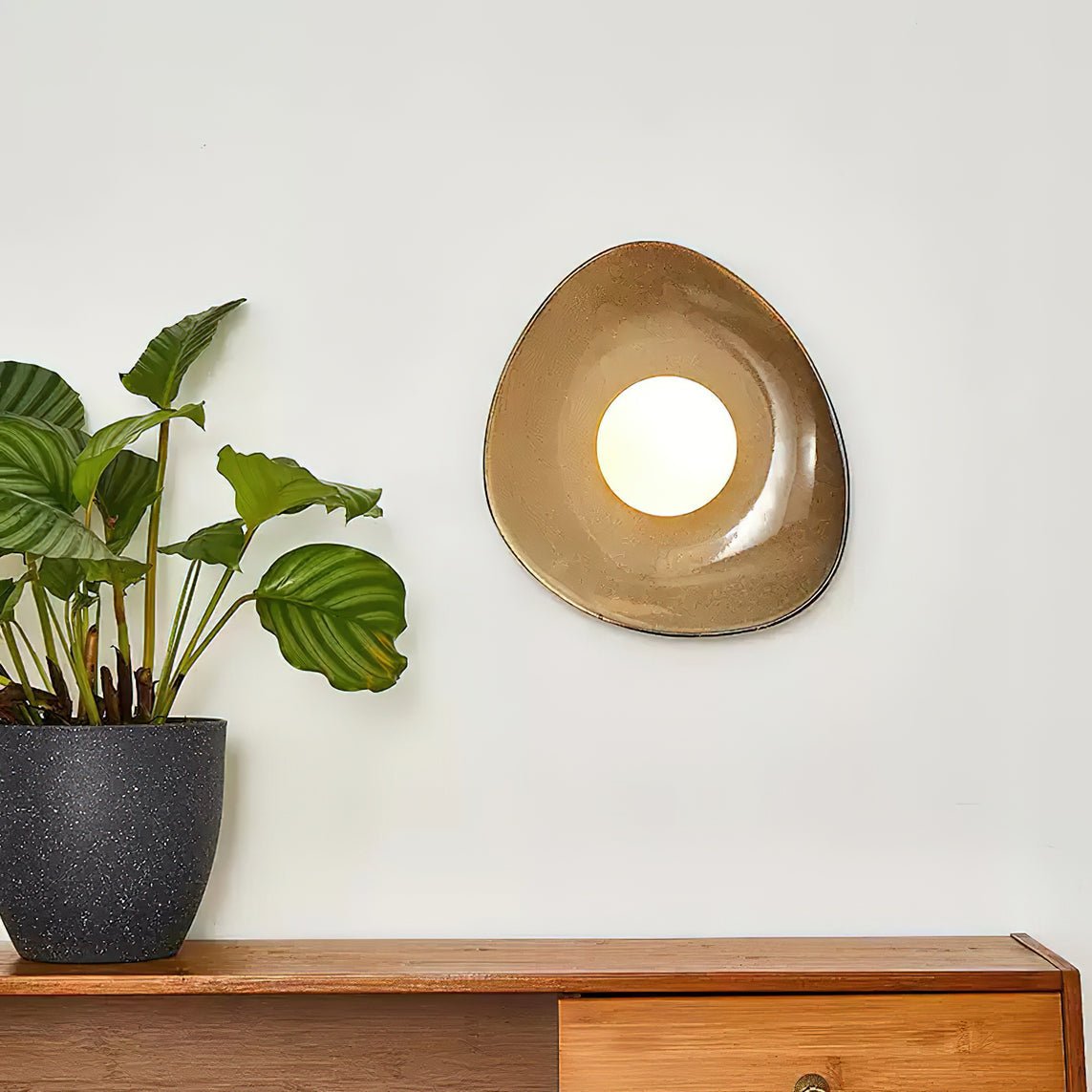 Pebble Disc Wall Light - Blowlighting