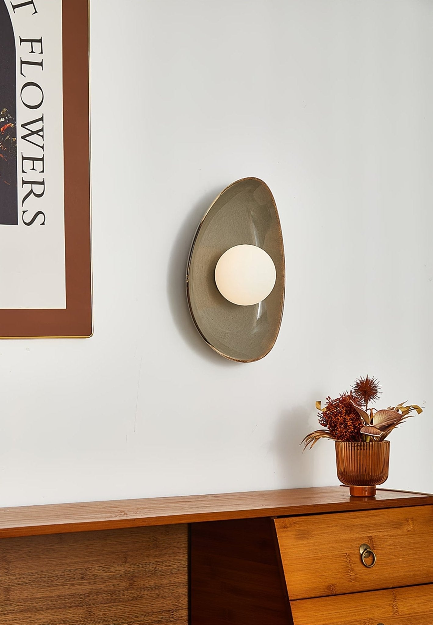 Pebble Disc Wall Light - Blowlighting