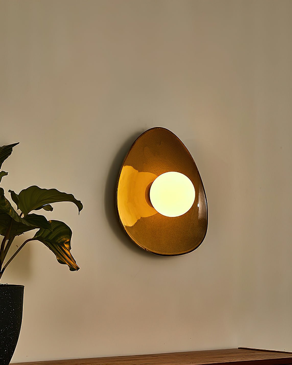 Pebble Disc Wall Light - Blowlighting
