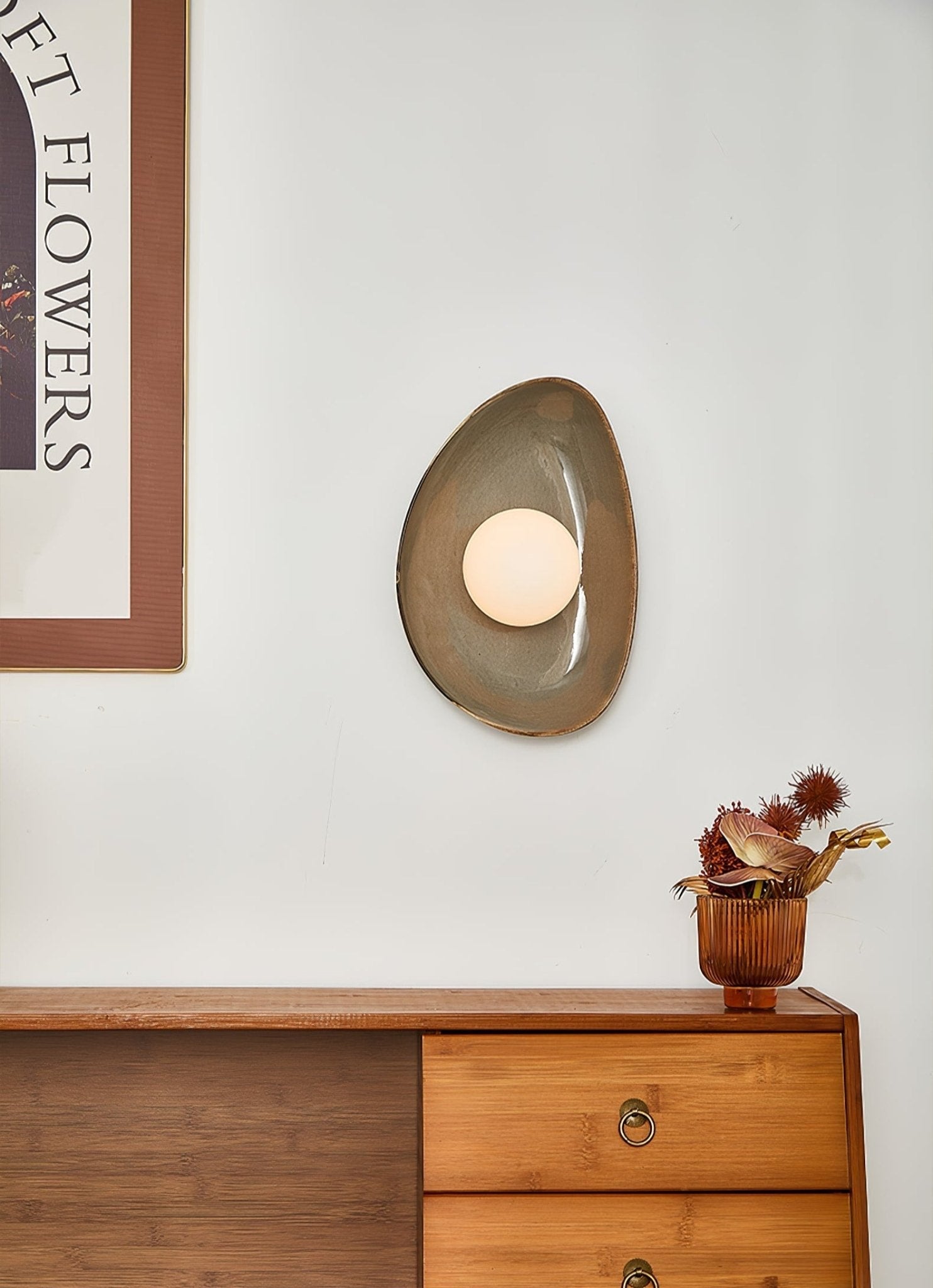 Pebble Disc Wall Light - Blowlighting
