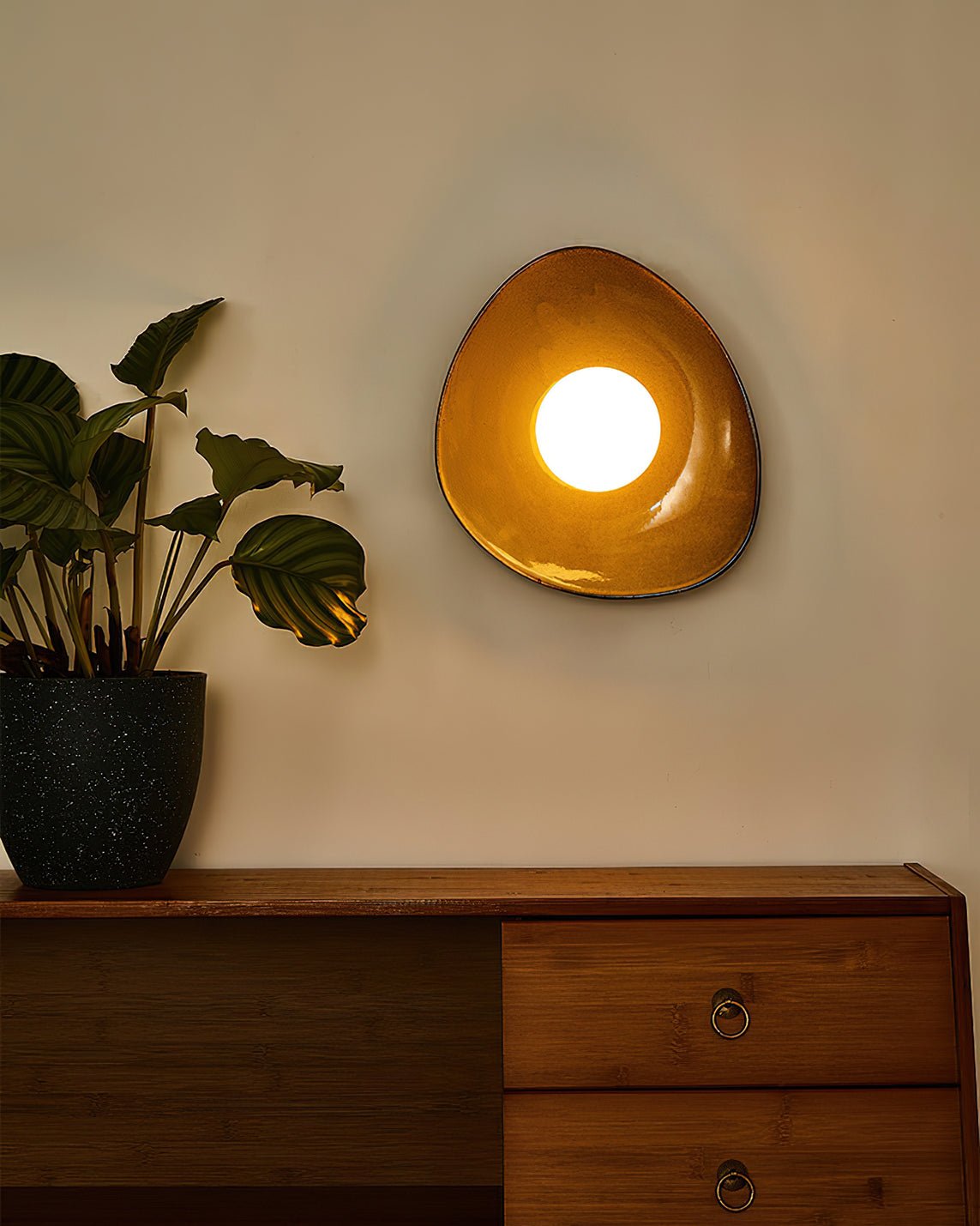 Pebble Disc Wall Light - Blowlighting