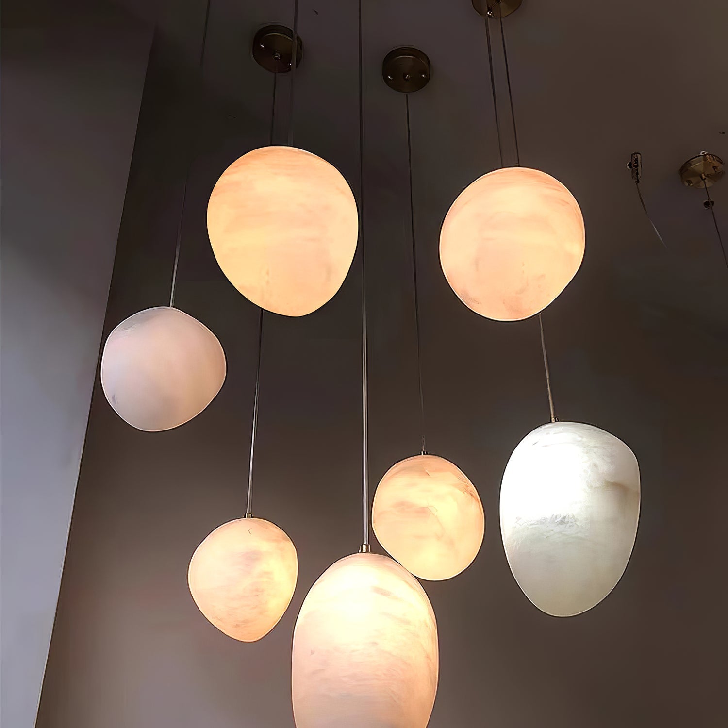 Nerida Alabaster Pendant Light - Blowlighting