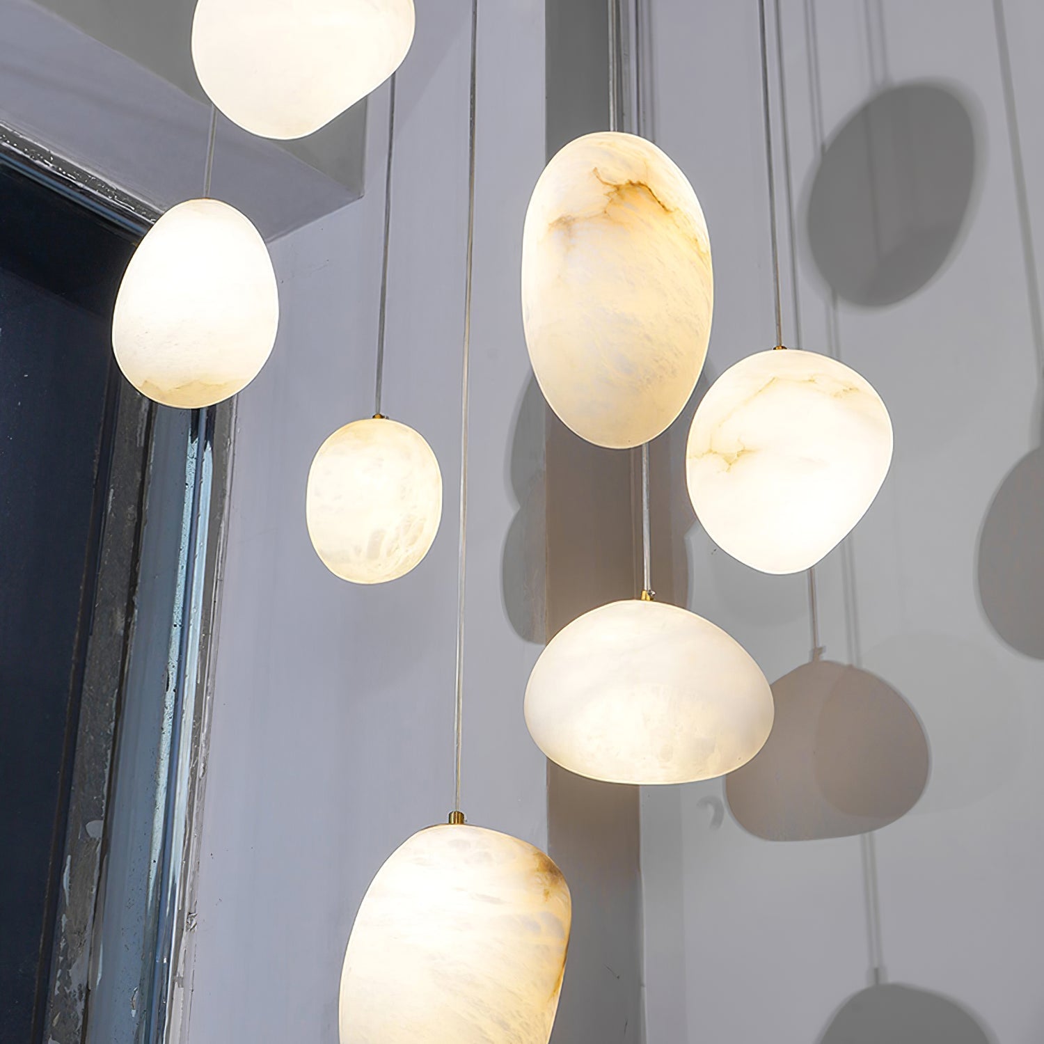 Nerida Alabaster Pendant Light - Blowlighting