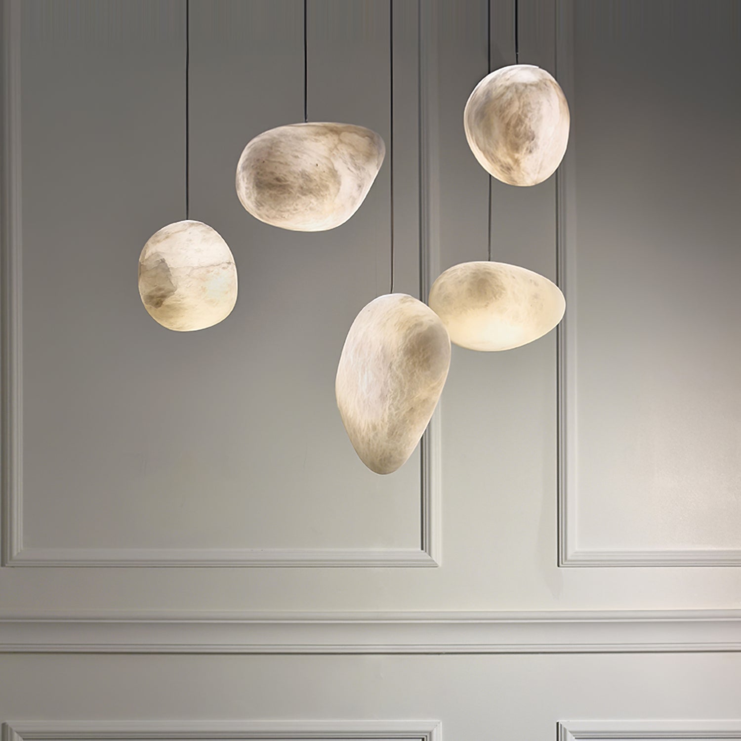Nerida Alabaster Pendant Light - Blowlighting