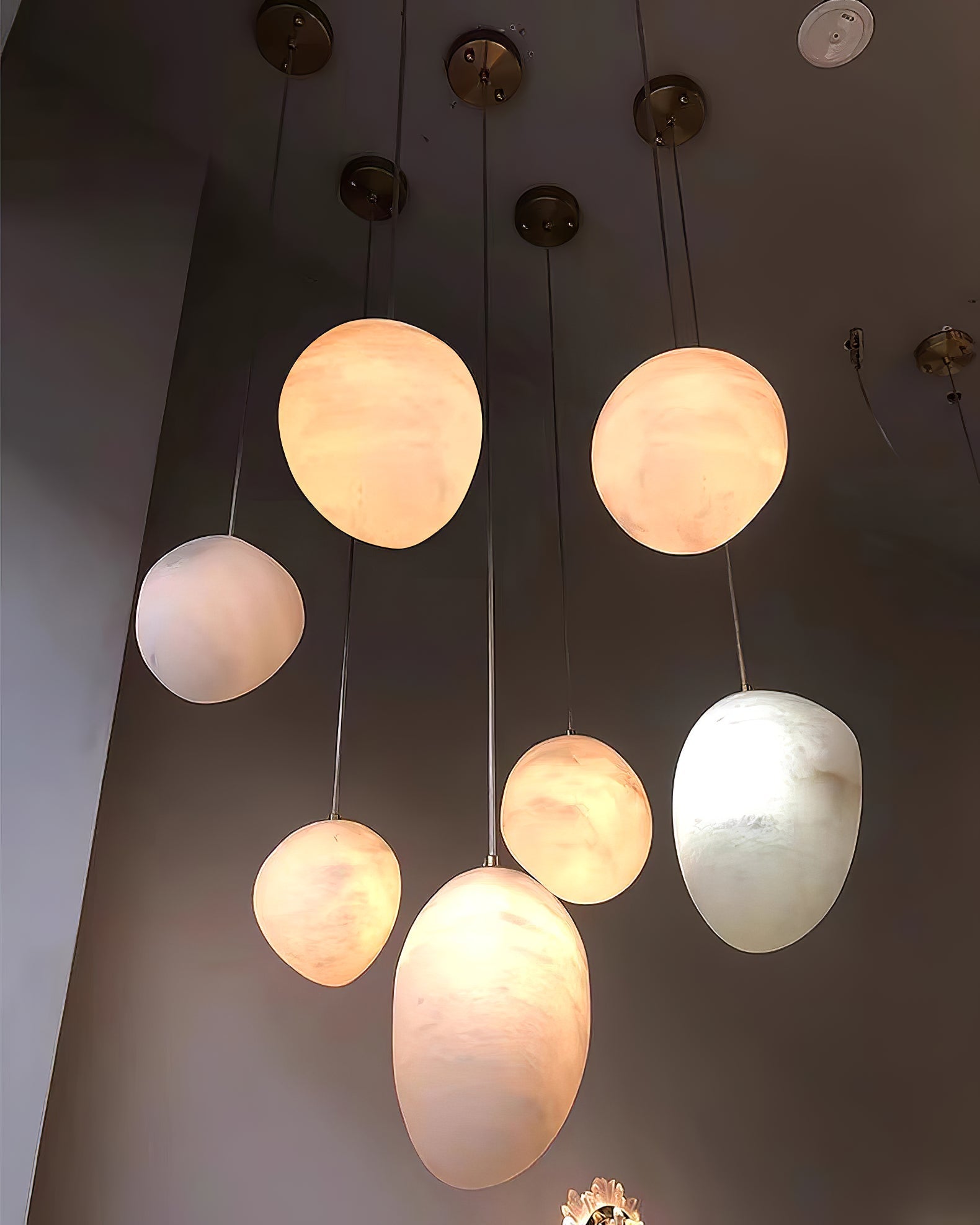 Nerida Alabaster Pendant Light - Blowlighting
