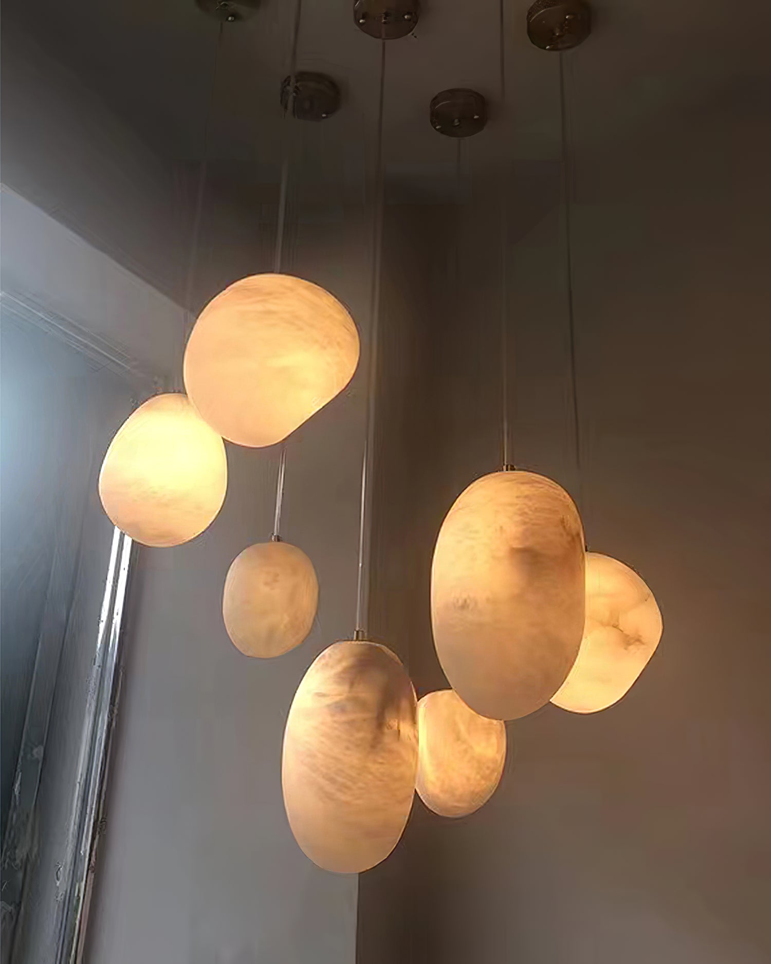 Nerida Alabaster Pendant Light - Blowlighting