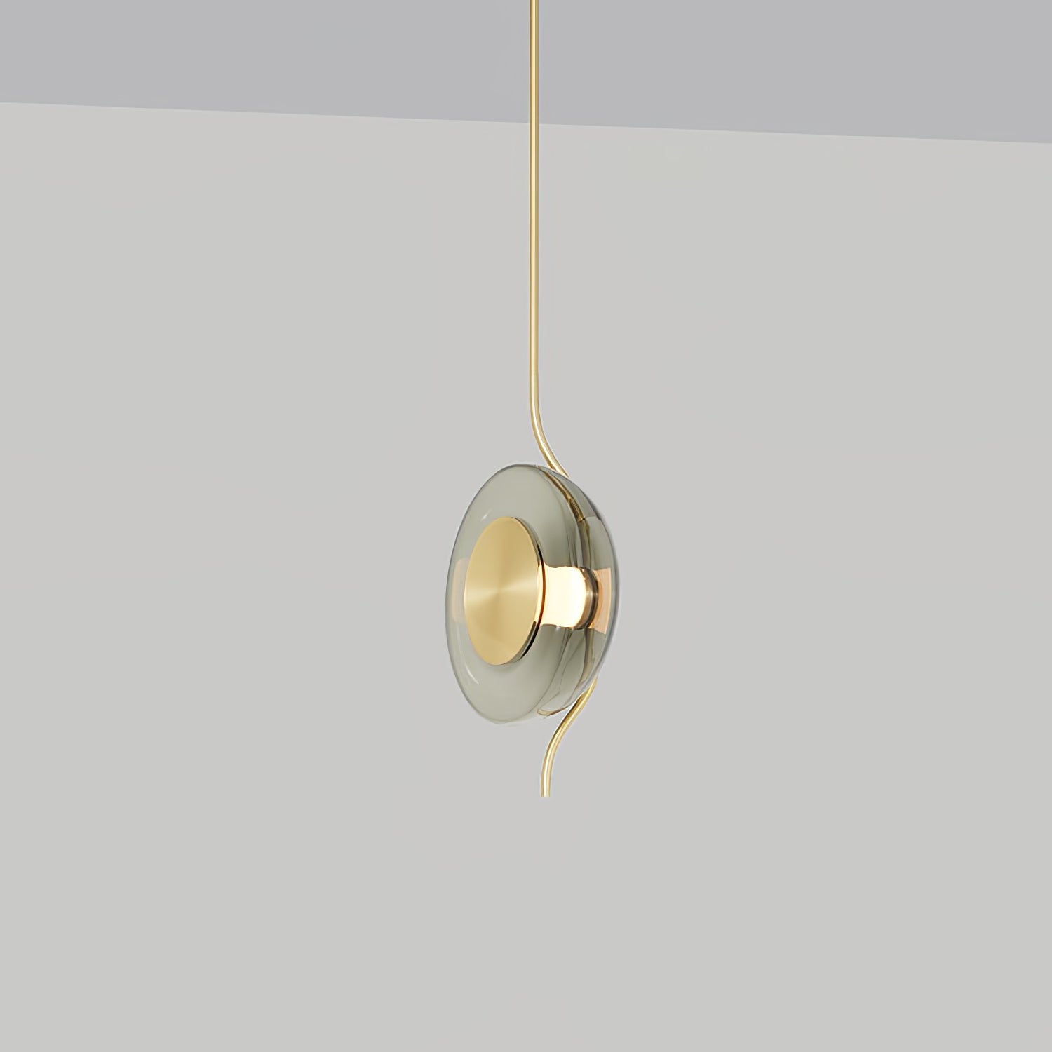Umirus Modern Minimalist Glass Metal Pendant Lamp - Blowlighting